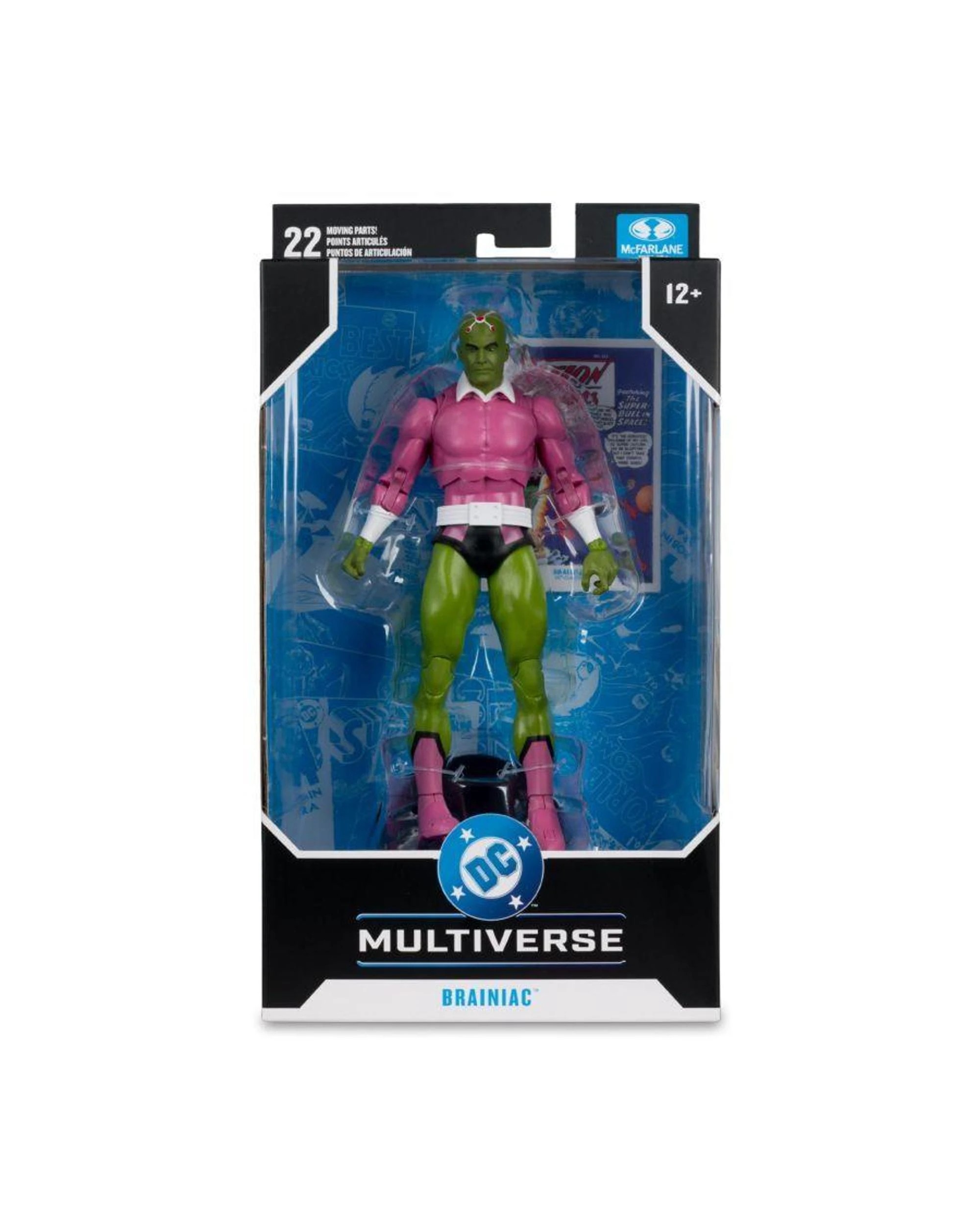 7 McFarlane DC Multiverse Classic Brainiac 7 inch Figure, 7 of 9