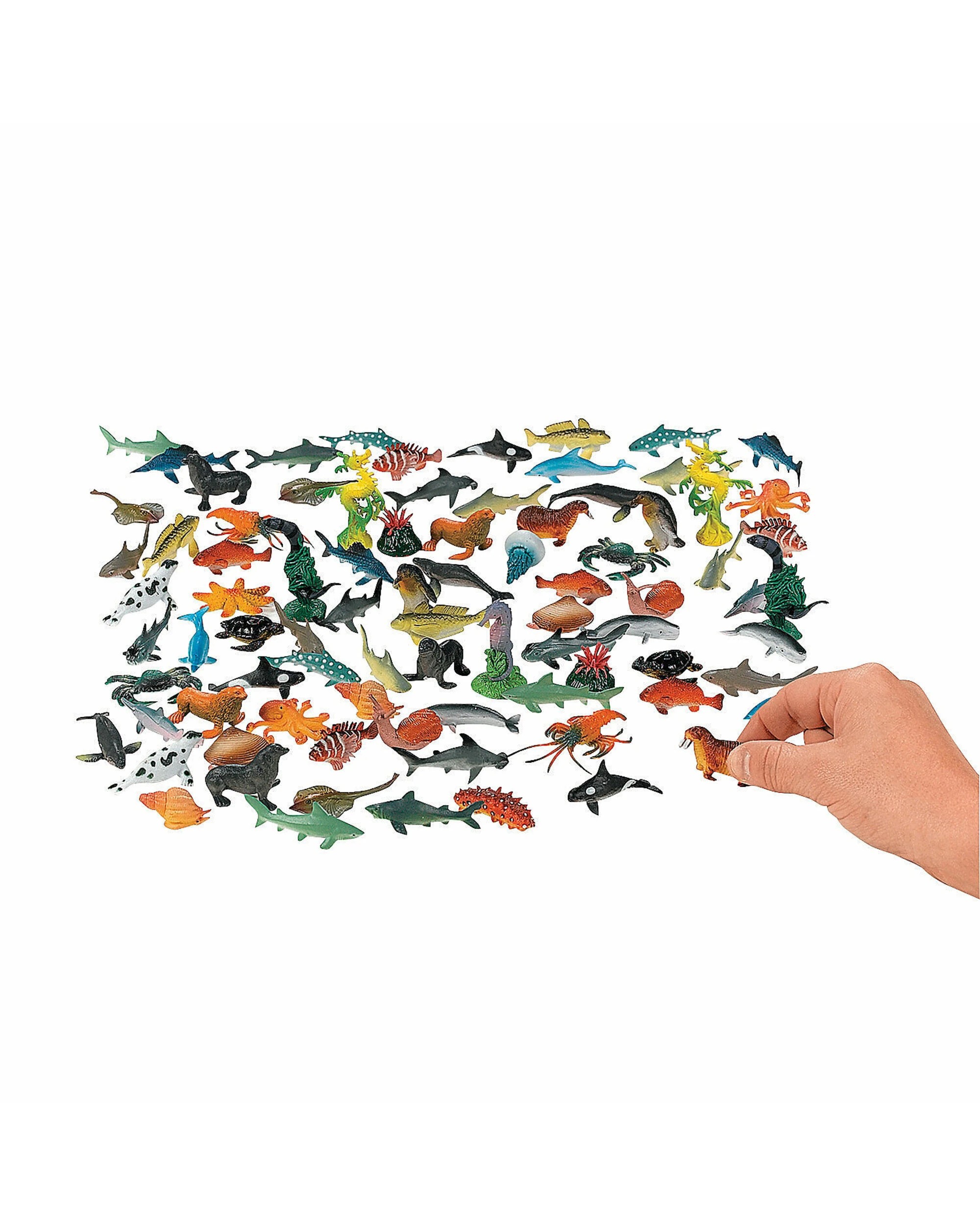 1 Partyrama Mini Plastic Sea Animals Bulk Pack, 1 of 1