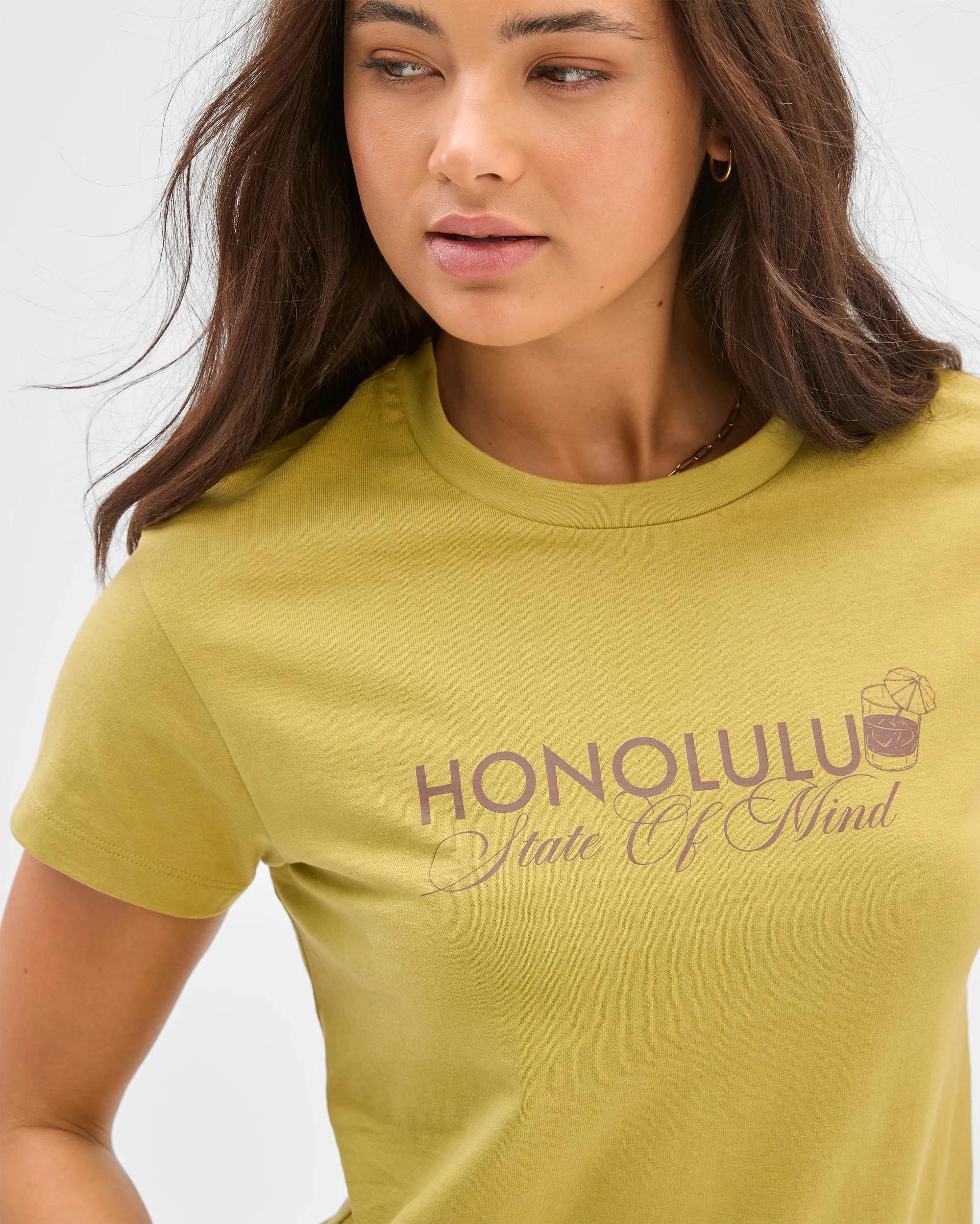 3 Lily Loves Australian Cotton Slim Fit Basic T-Shirt HONOLULU, 3 of 6