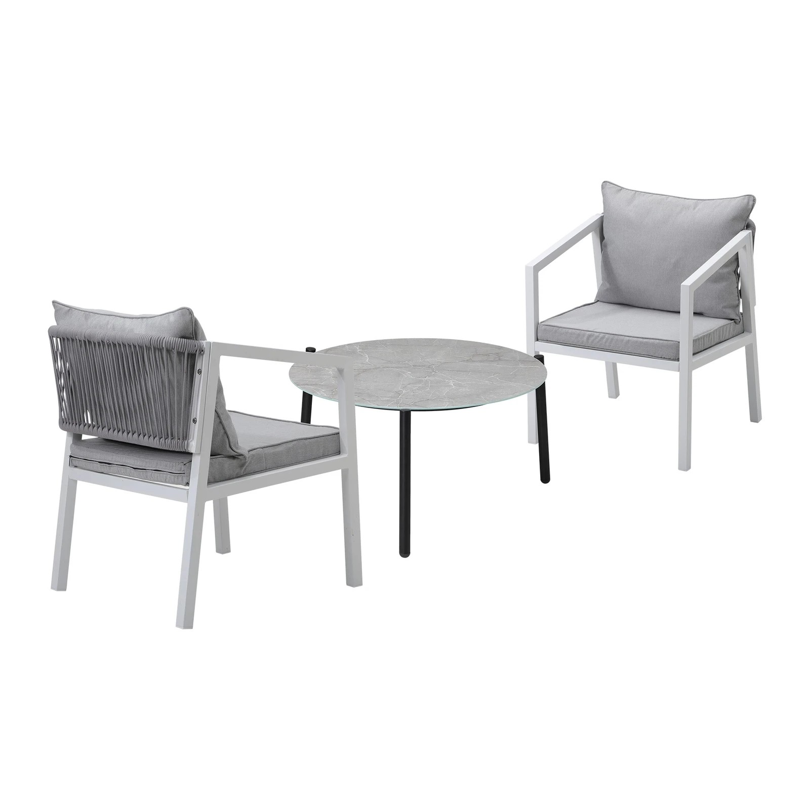 5 Livsip Outdoor Patio Setting Furniture Lounge Set 70cm Coffee Table
 - Multi, 5 of 10