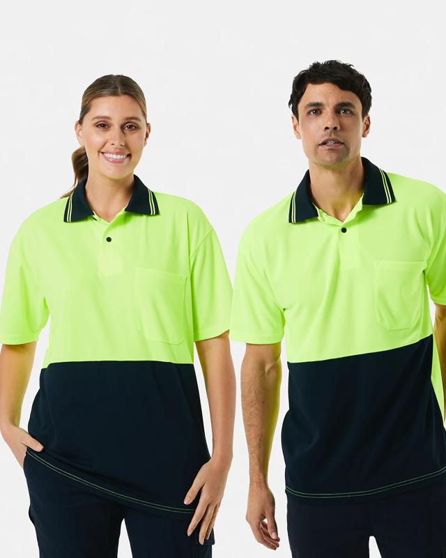 Workwear Hi-Visibility Short Sleeve Polo S