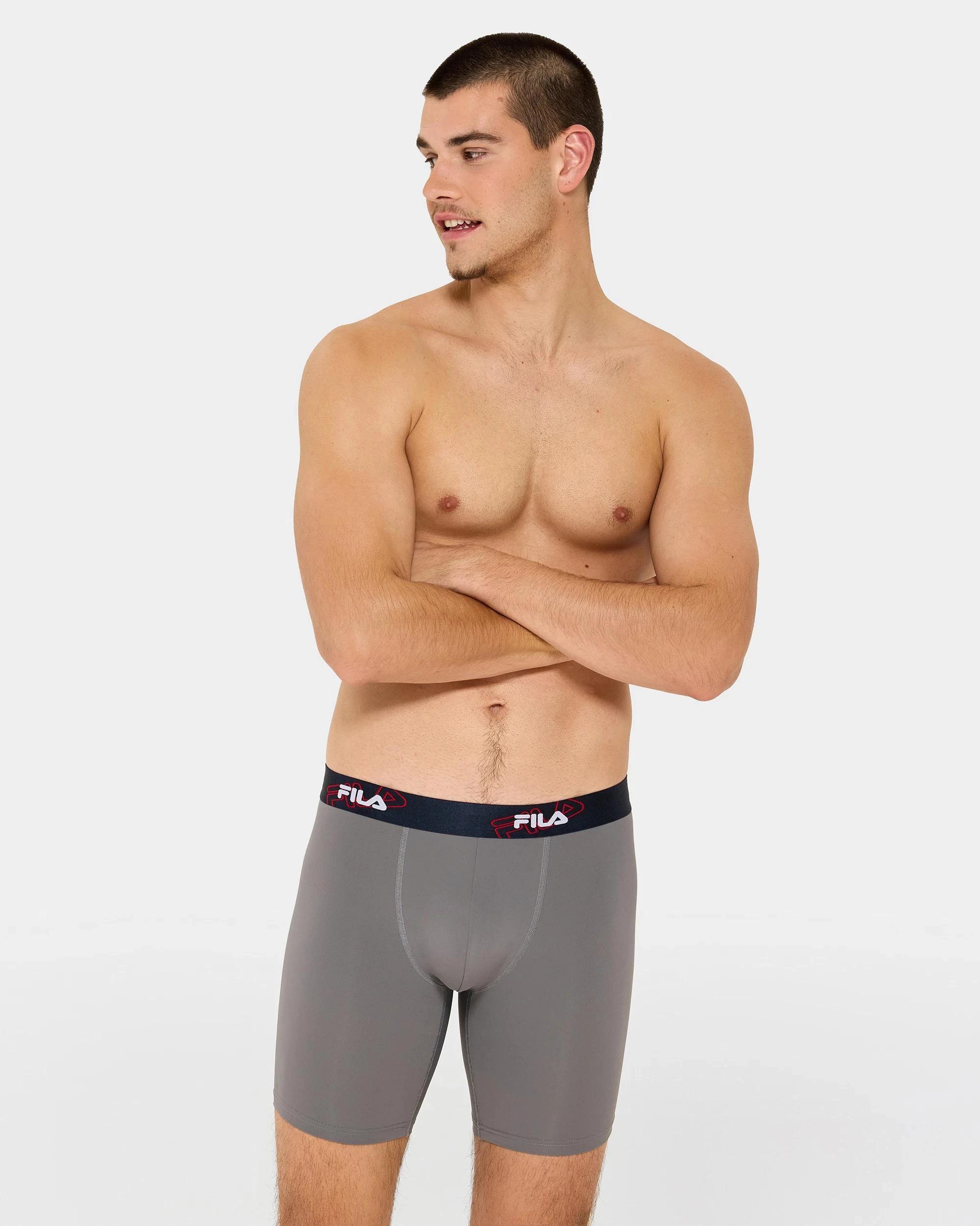 2 2 Pack Lucca Sports Trunks - Fila MULTI, 2 of 4