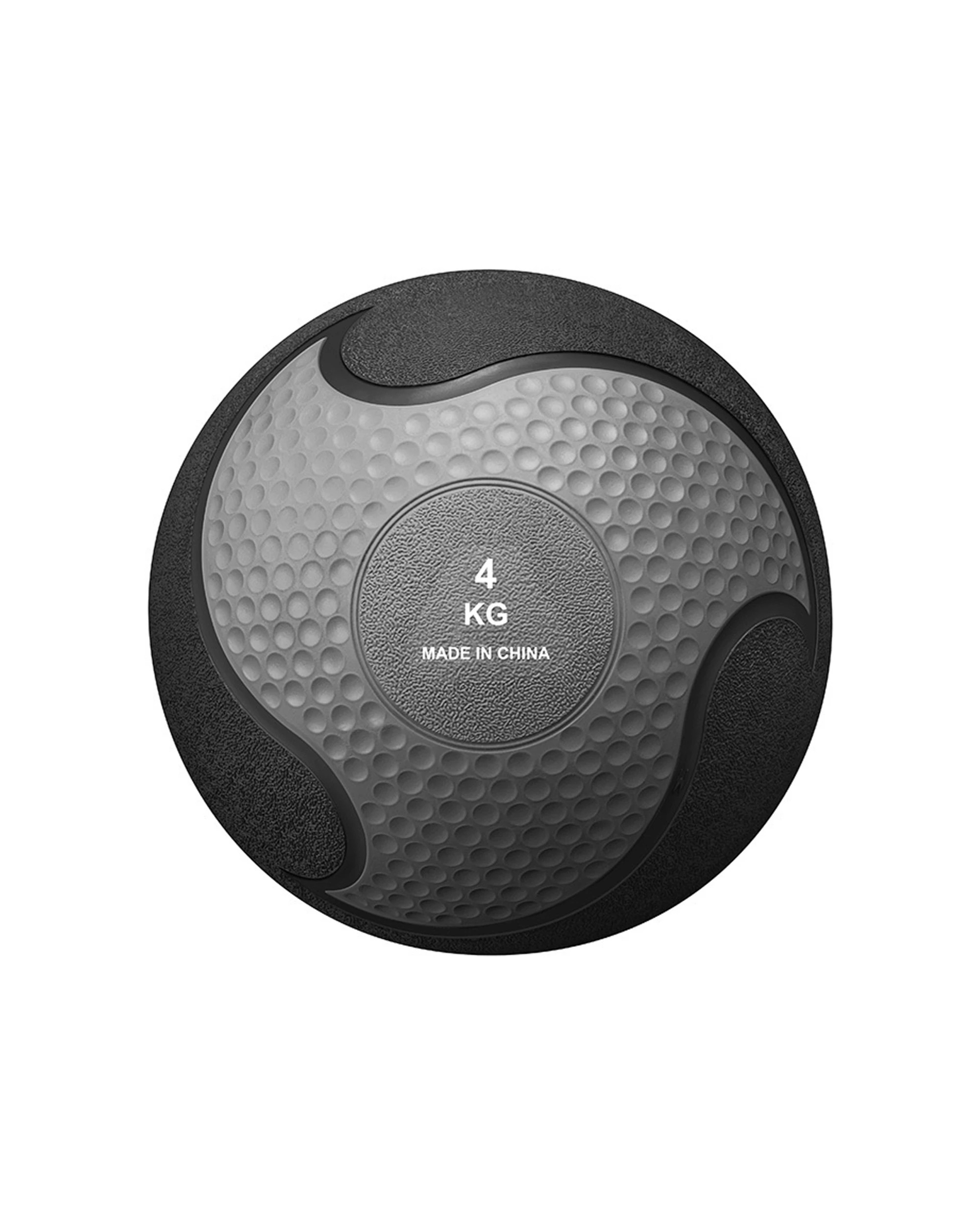 1 Body Sculpture Rubber Medicine Ball 4 kg Textured Grip Core Strength Training - Multi, 1 of 2