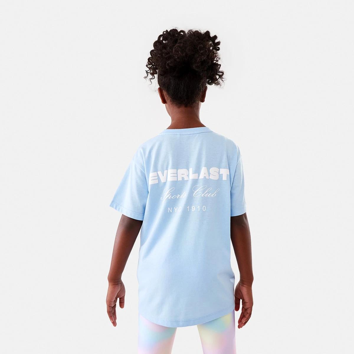 3 Everlast Kids Oversized T-shirt Icy Blue, 3 of 10