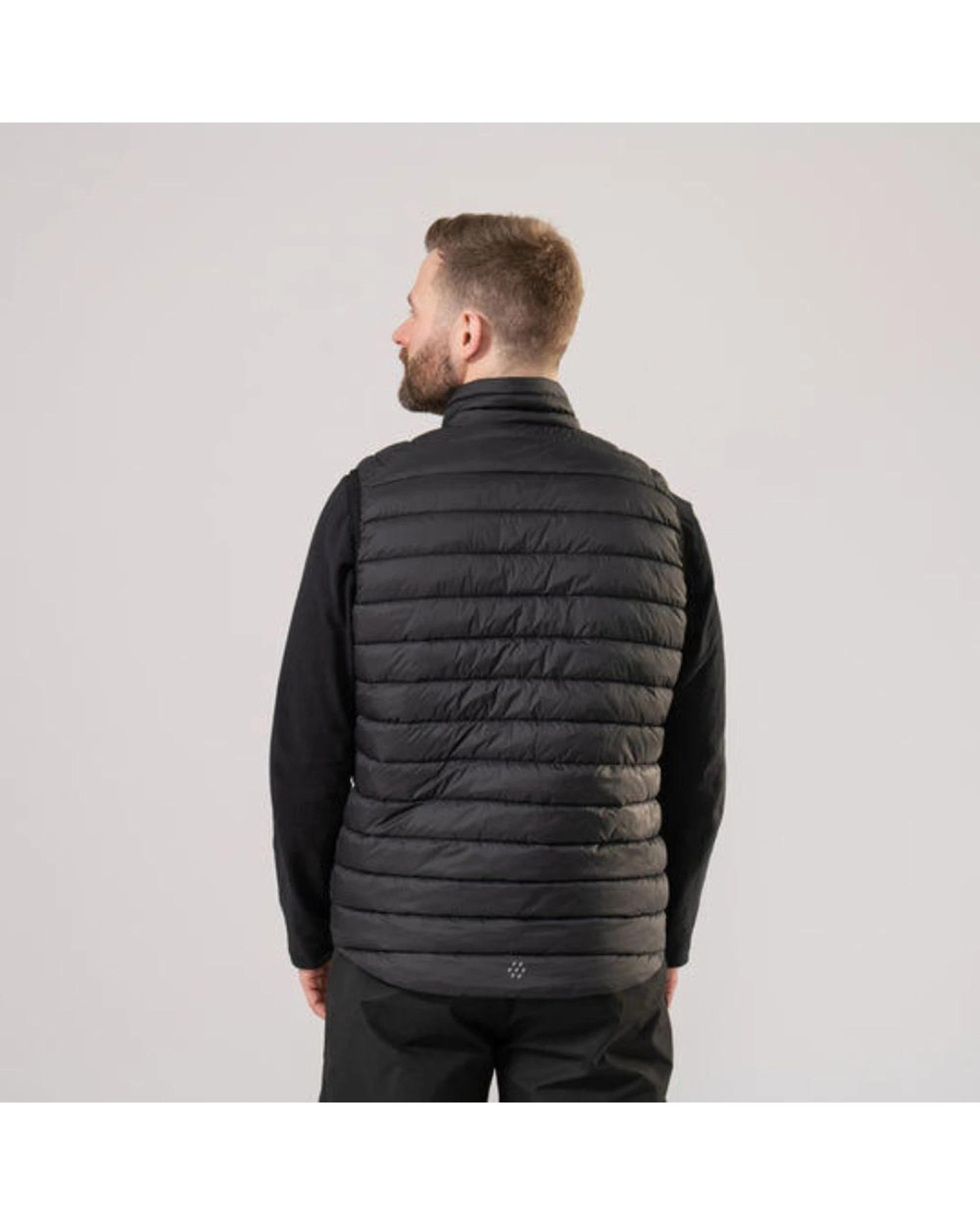 2 Mac In A Sac Synergy Packable Men's Thermolite Vest BLACK, 2 of 6