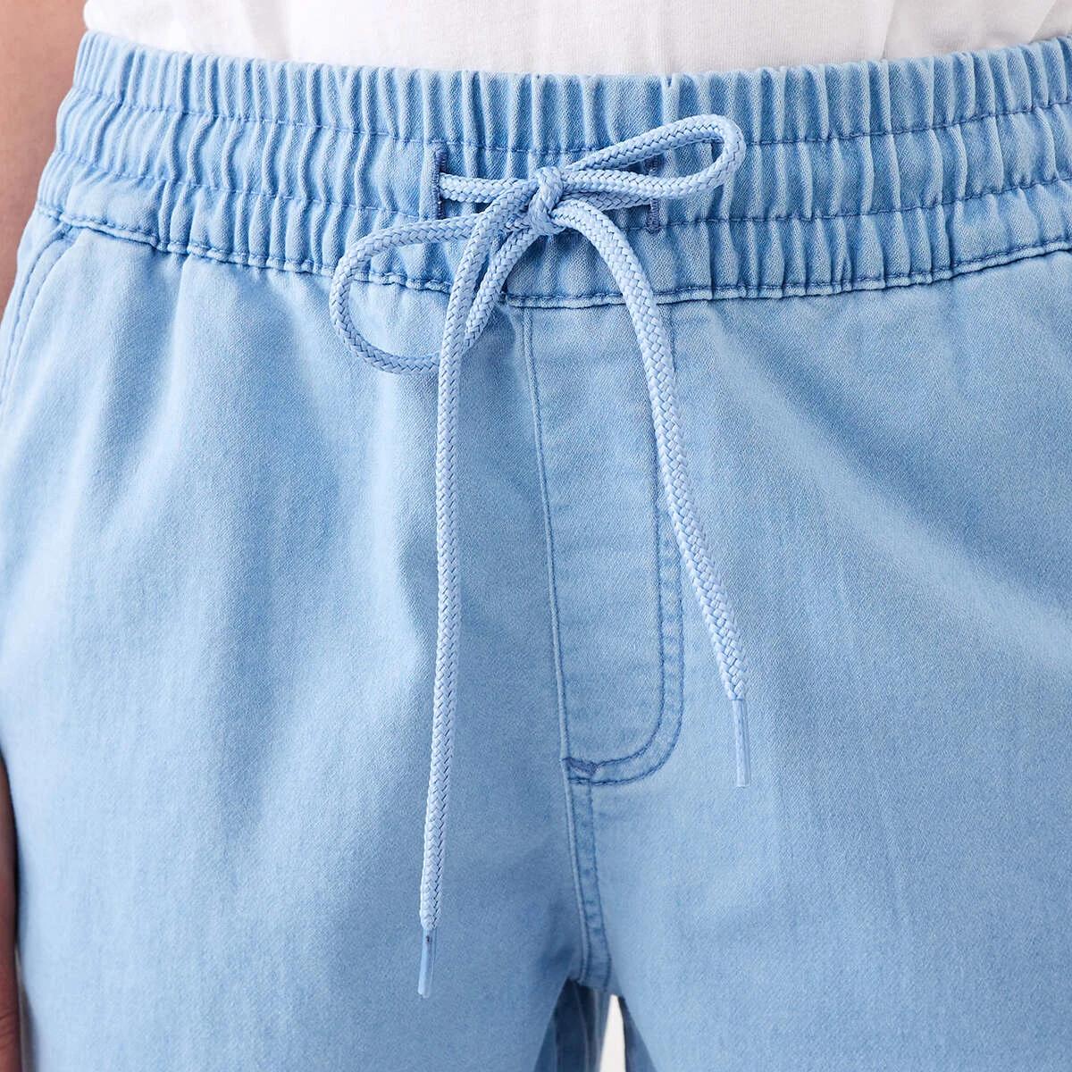 4 Jogger Shorts Light Wash, 4 of 6