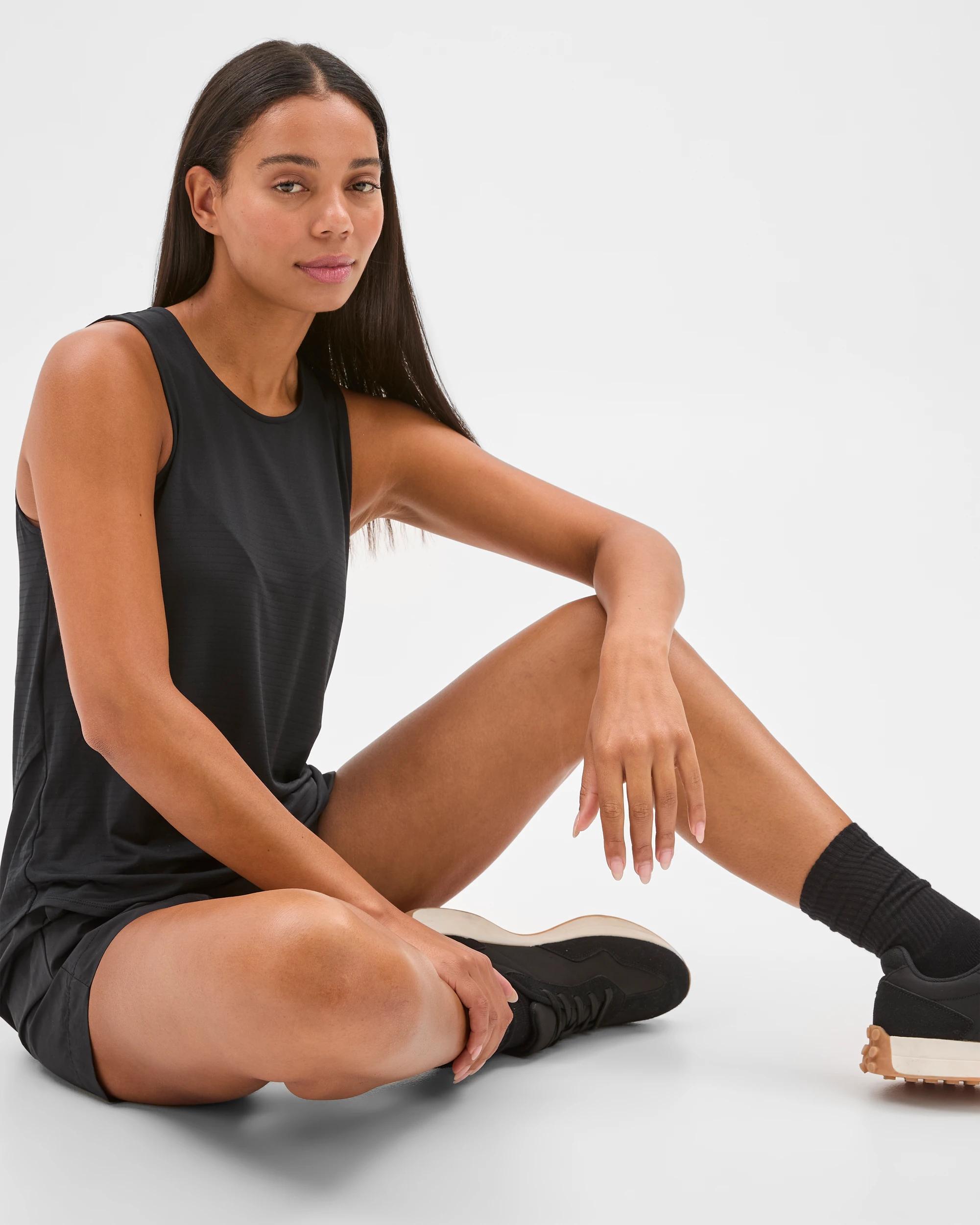 2 Target Active Australian Cotton Blend Woven Shorts BLACK, 2 of 6