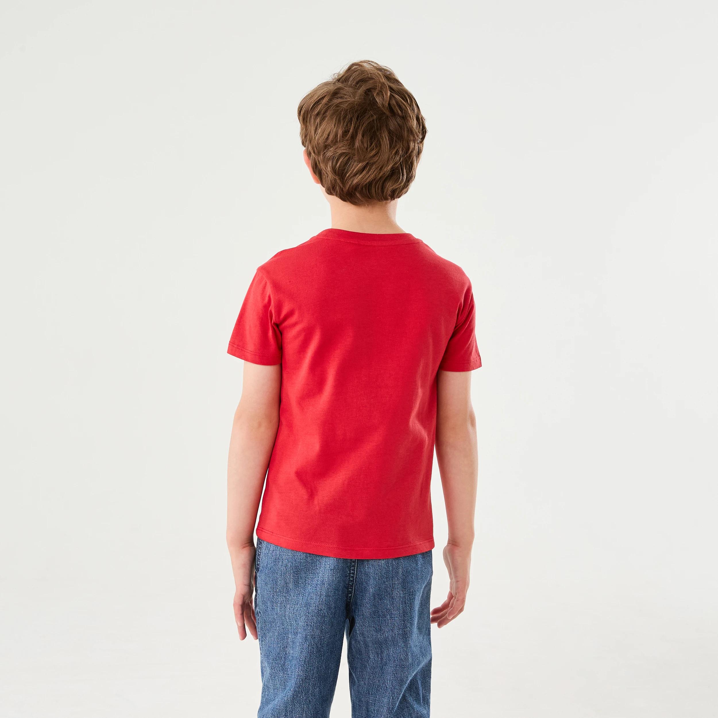 2 Chest Print T-shirt AWESOME VARISTY RED, 2 of 6