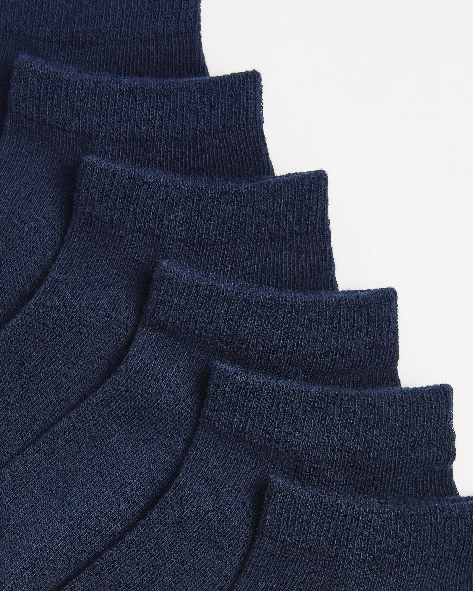 2 Kids School Low Cut Socks 6 Pack - Maxx NAVY BLUE, 2 of 3
