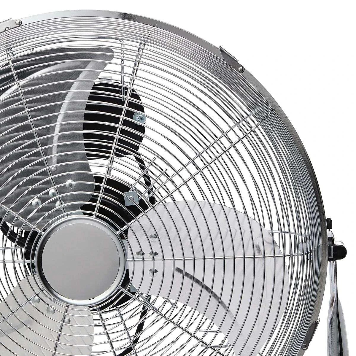 5 40cm High Velocity Chrome Metal Fan, 5 of 9