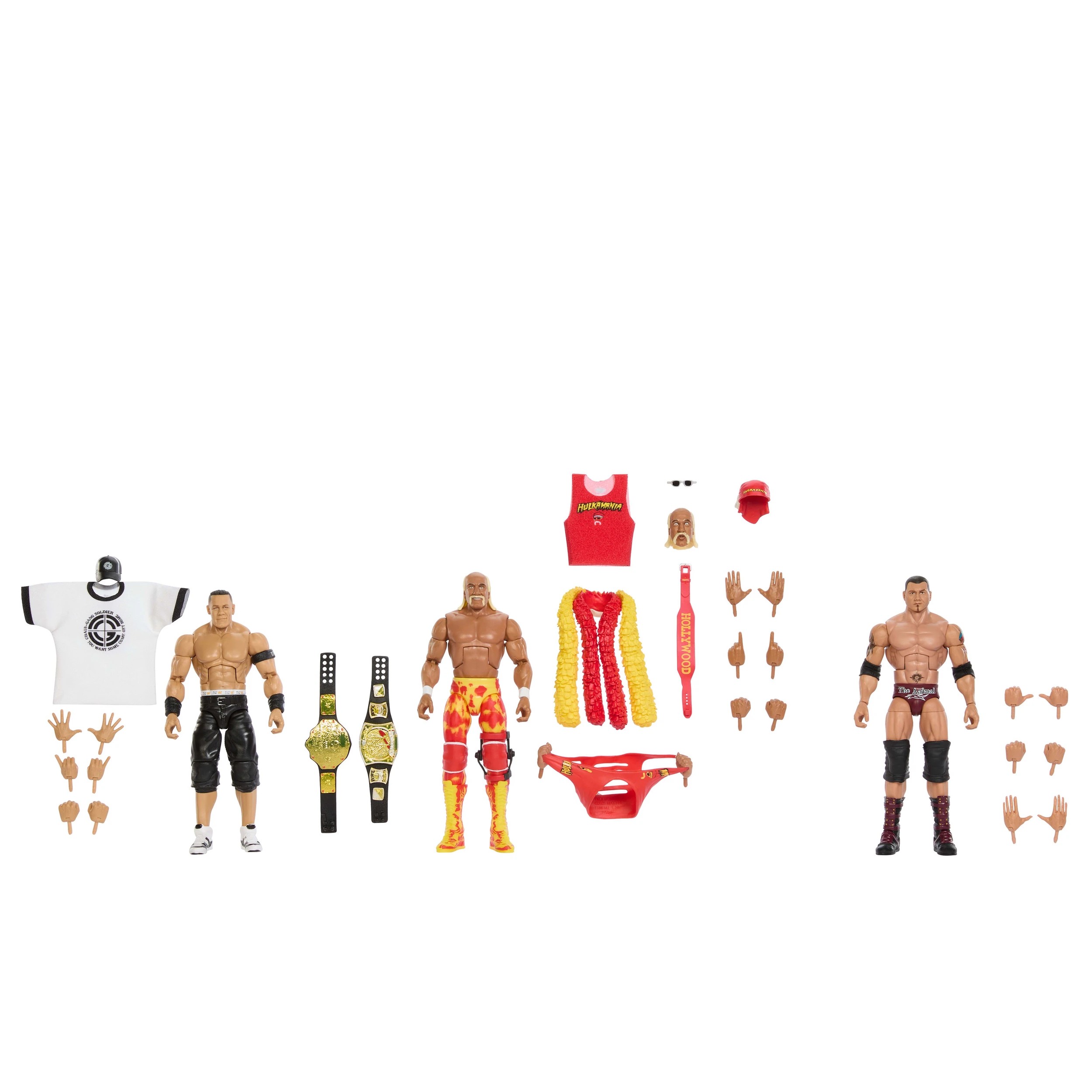 3 Pack WWE Raw Elite Collection Action Figures - Kmart