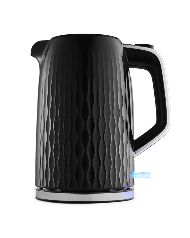 1.7L Kettle - Black and Silver 