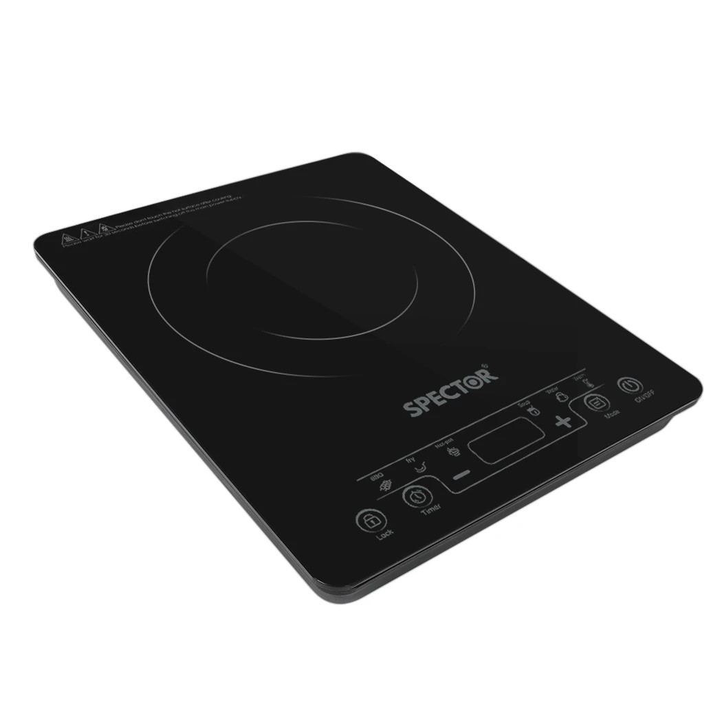 2 Spector Electric Induction Cooktop Portable Kitchen Ceramic, 2 of 7
