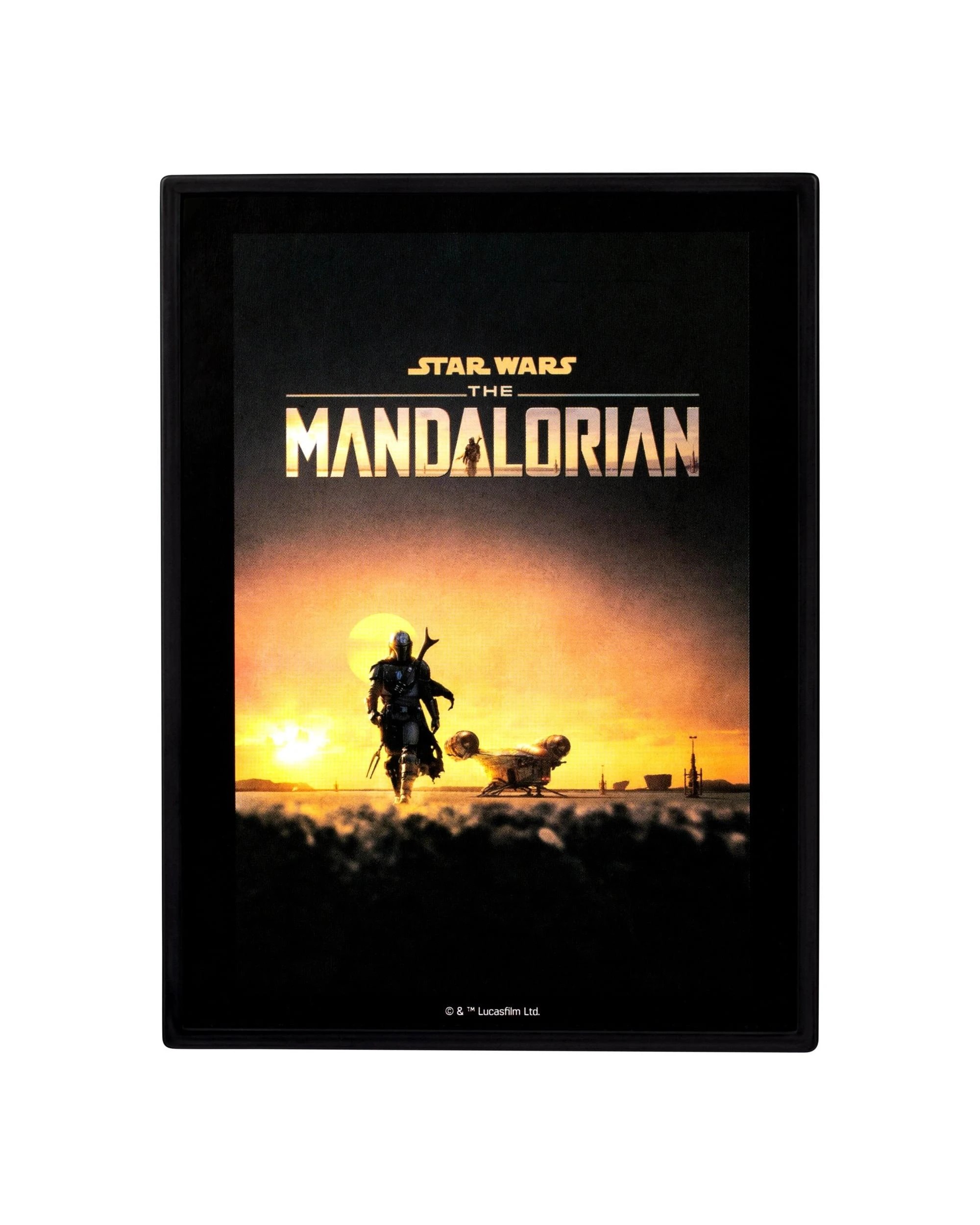 5 Fandrop Star Wars SW03 The Mandalorian and Grogu 2 Figure Diorama, 5 of 7