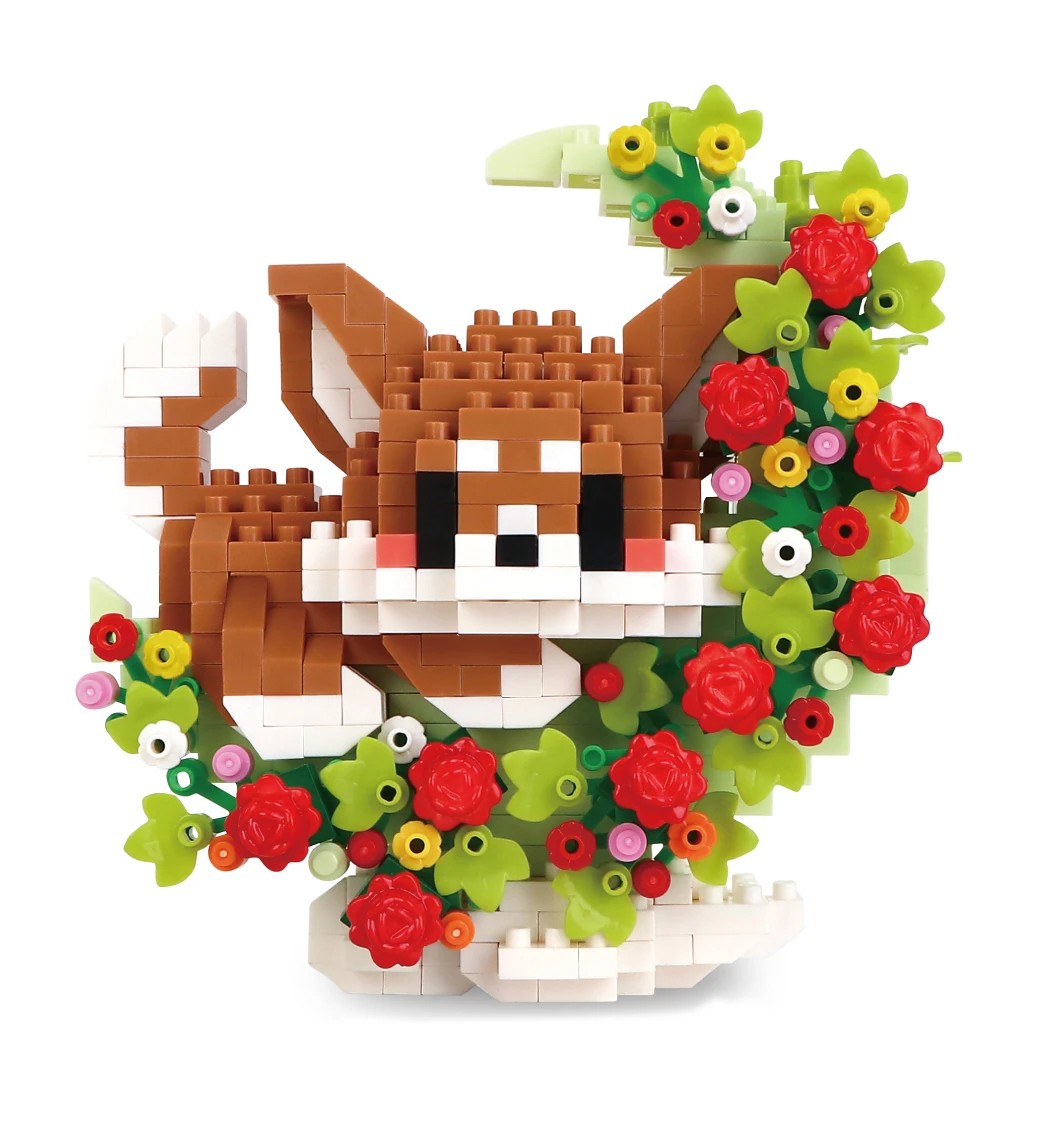 2 Mini Blocks Flower Series - Assorted, 2 of 6