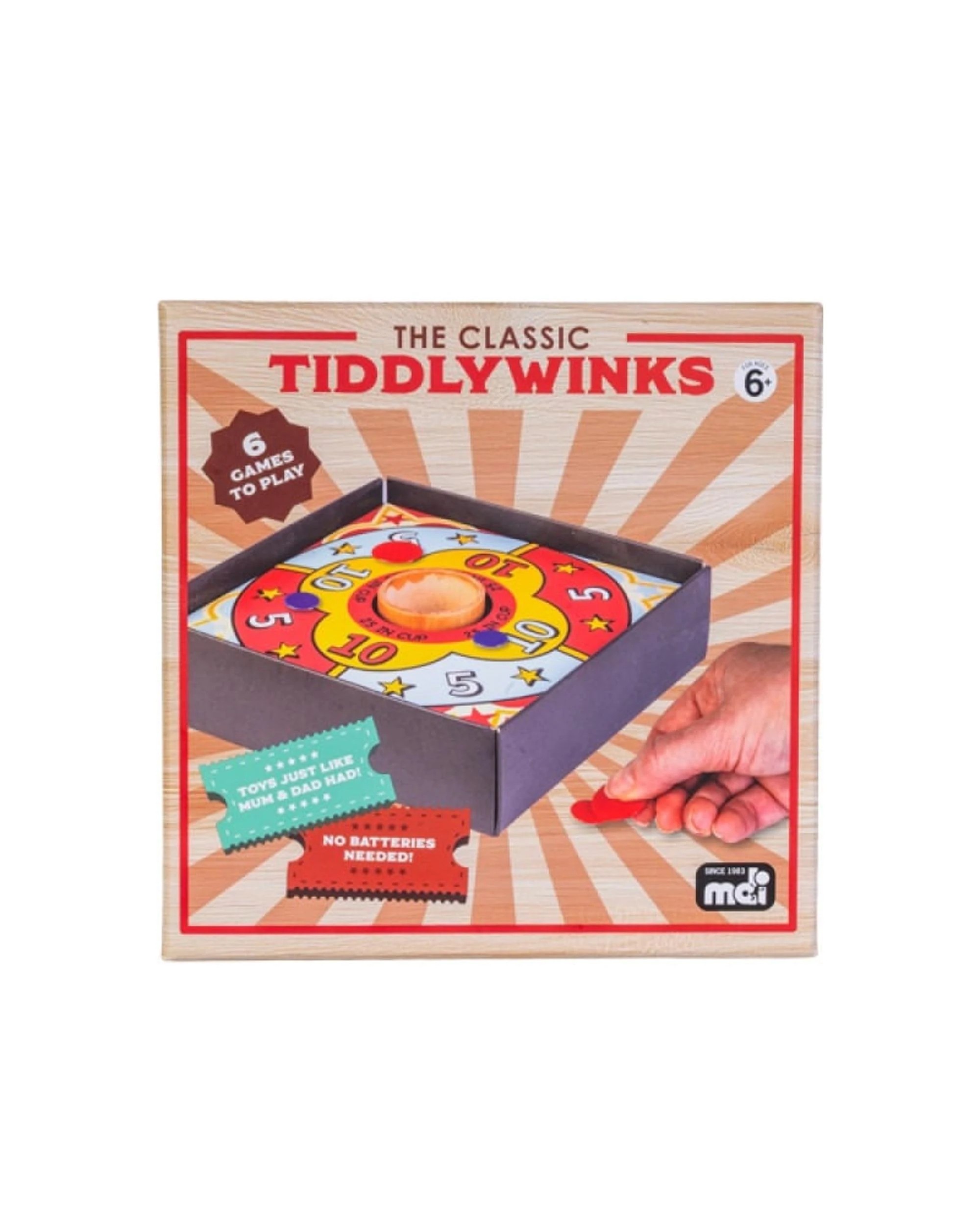 3 The Classic Tiddlywinks Game Set, 3 of 3