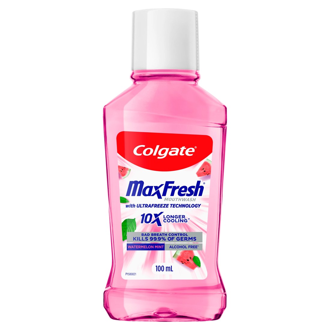 1 Colgate MaxFresh Watermelon Mint Mouthwash 100ml, 1 of 8