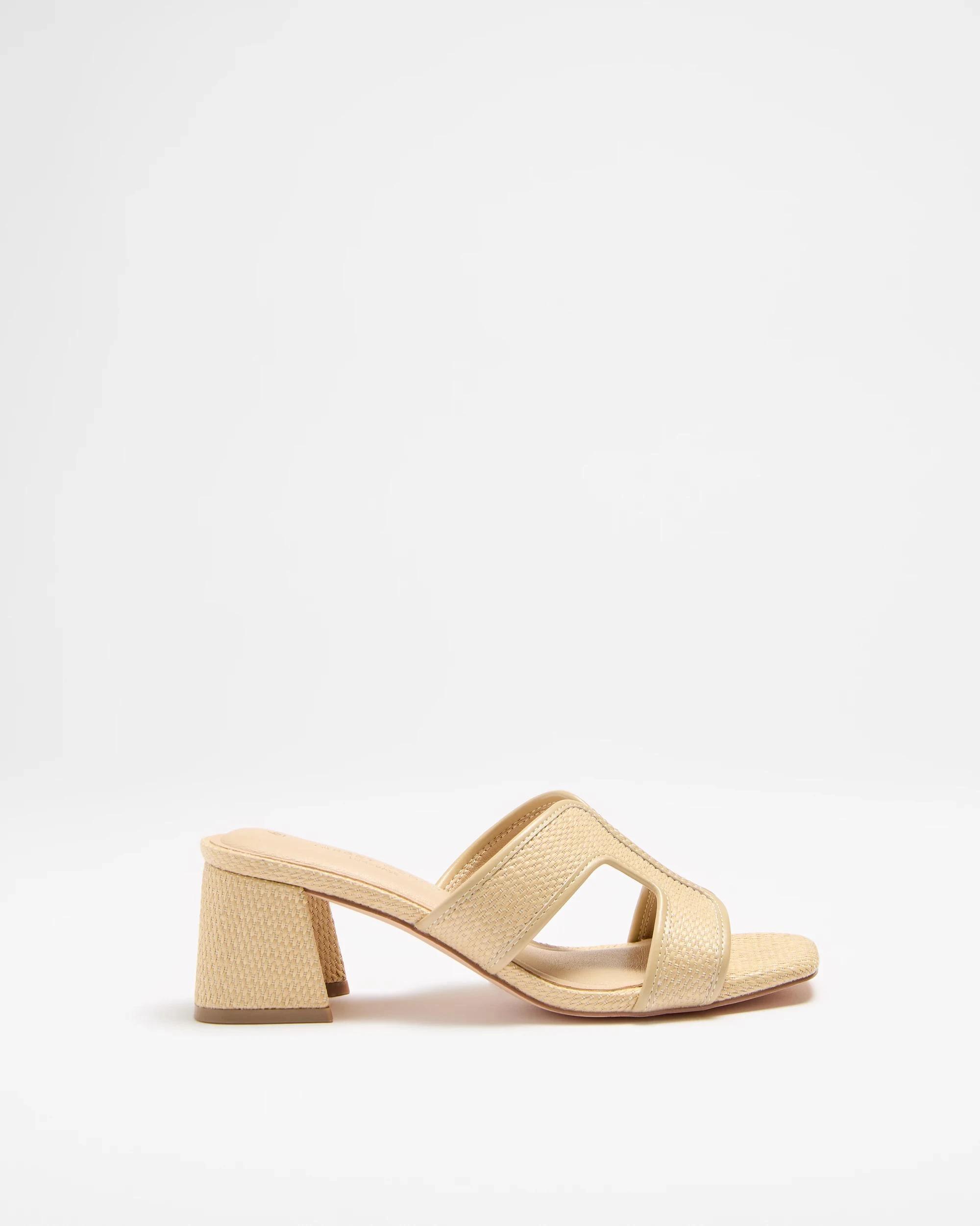 1 Target Womens Mid Block Heel - Hanna NATURAL, 1 of 3