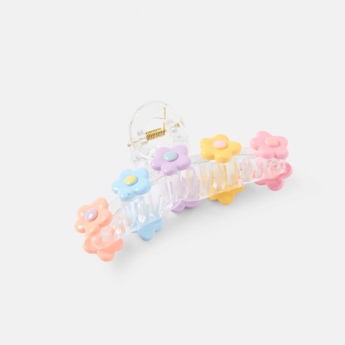 3 Pastel Flower Claw Hair Clip, 3 of 4