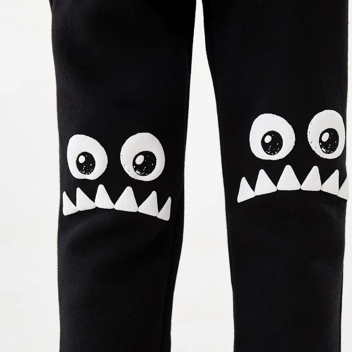 5 Print Trackpants Blk Monst, 5 of 9