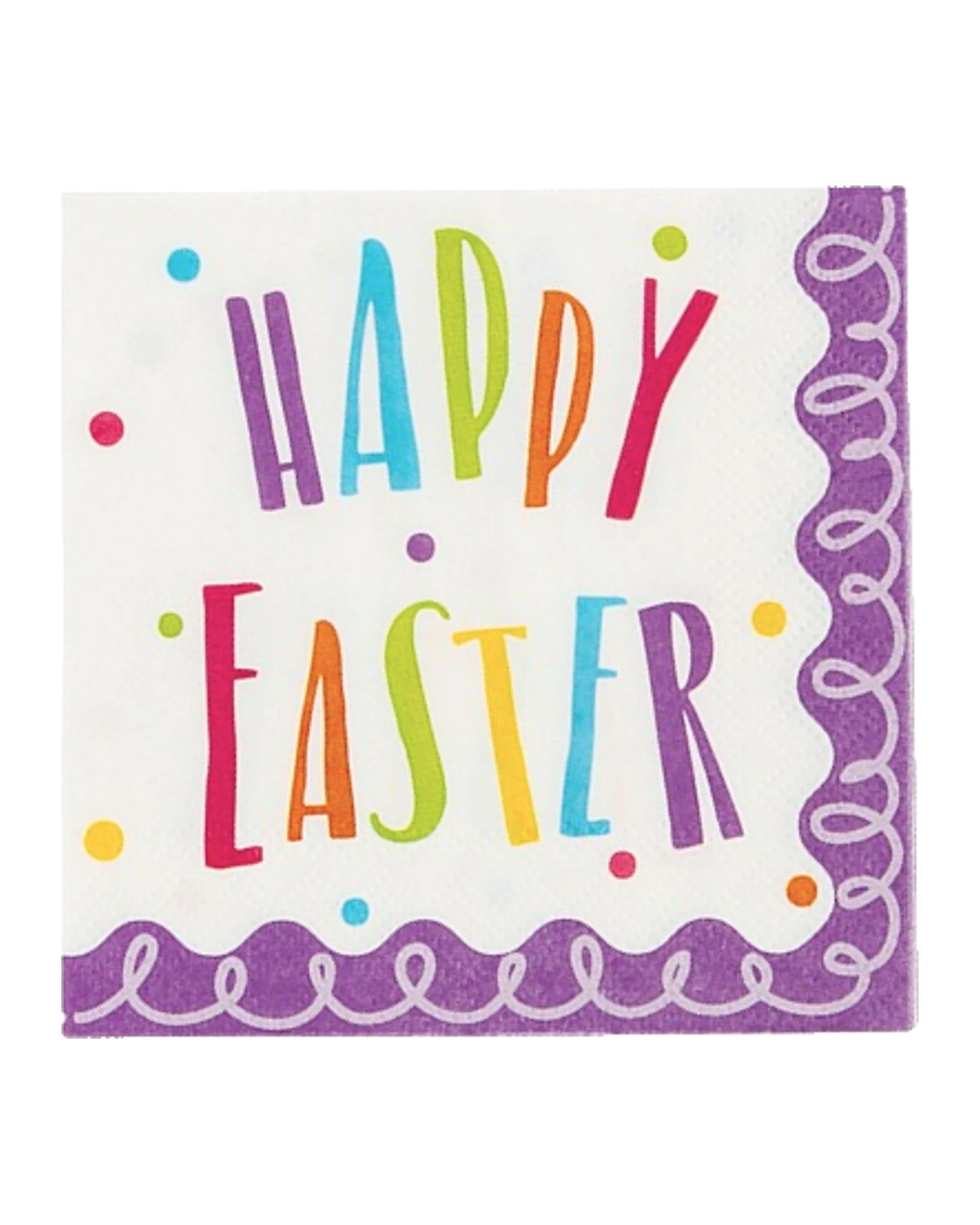 1 Partyrama Bright Easter Small Napkins Serviettes Pack of 16, 1 of 1