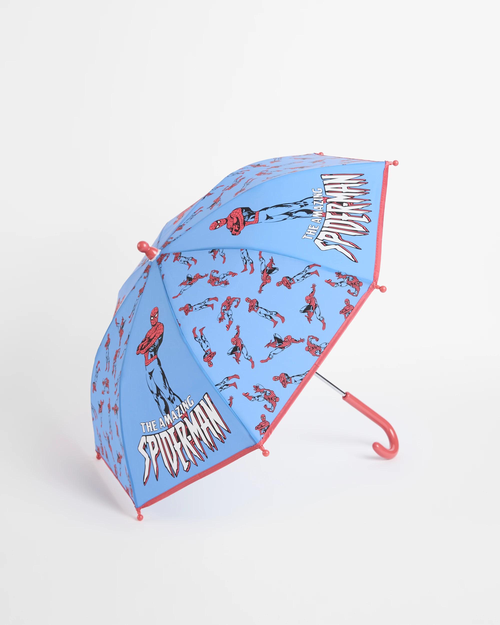 1 Kids Licensed Spider-man Umbrella SPIDER-MAN, 1 of 3