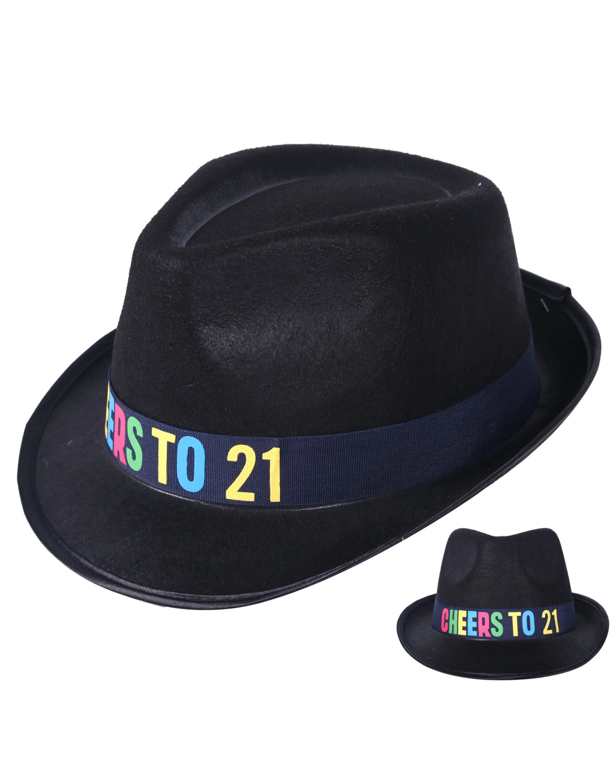 1 Oceana Cheers To 21 21st Birthday Hat - Black, 1 of 1