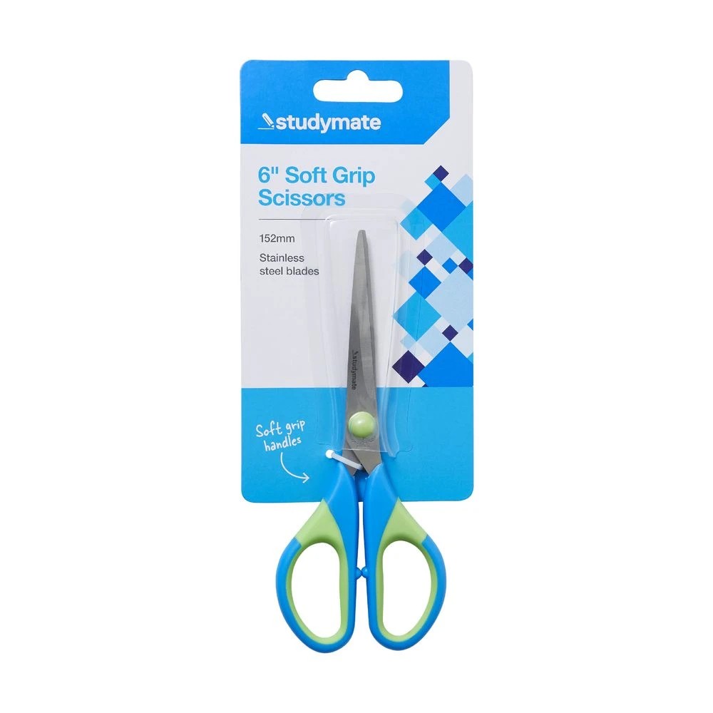 3 Studymate Soft Grip Scissors 6"/152mm, 3 of 3