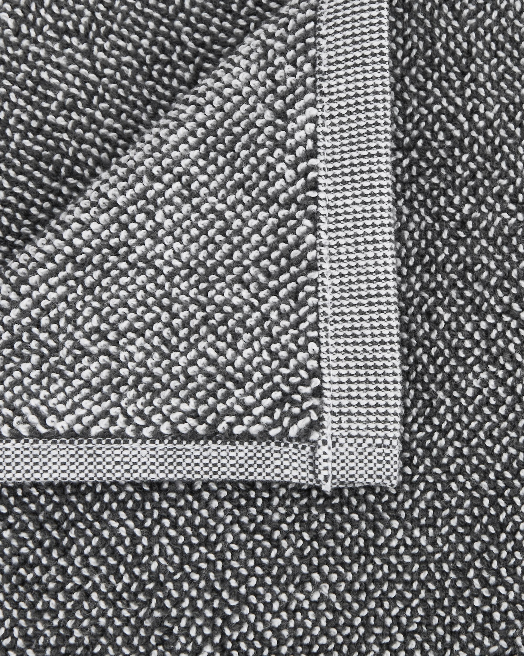 2 Cotton Bamboo Hand Towel - Grey, 2 of 5