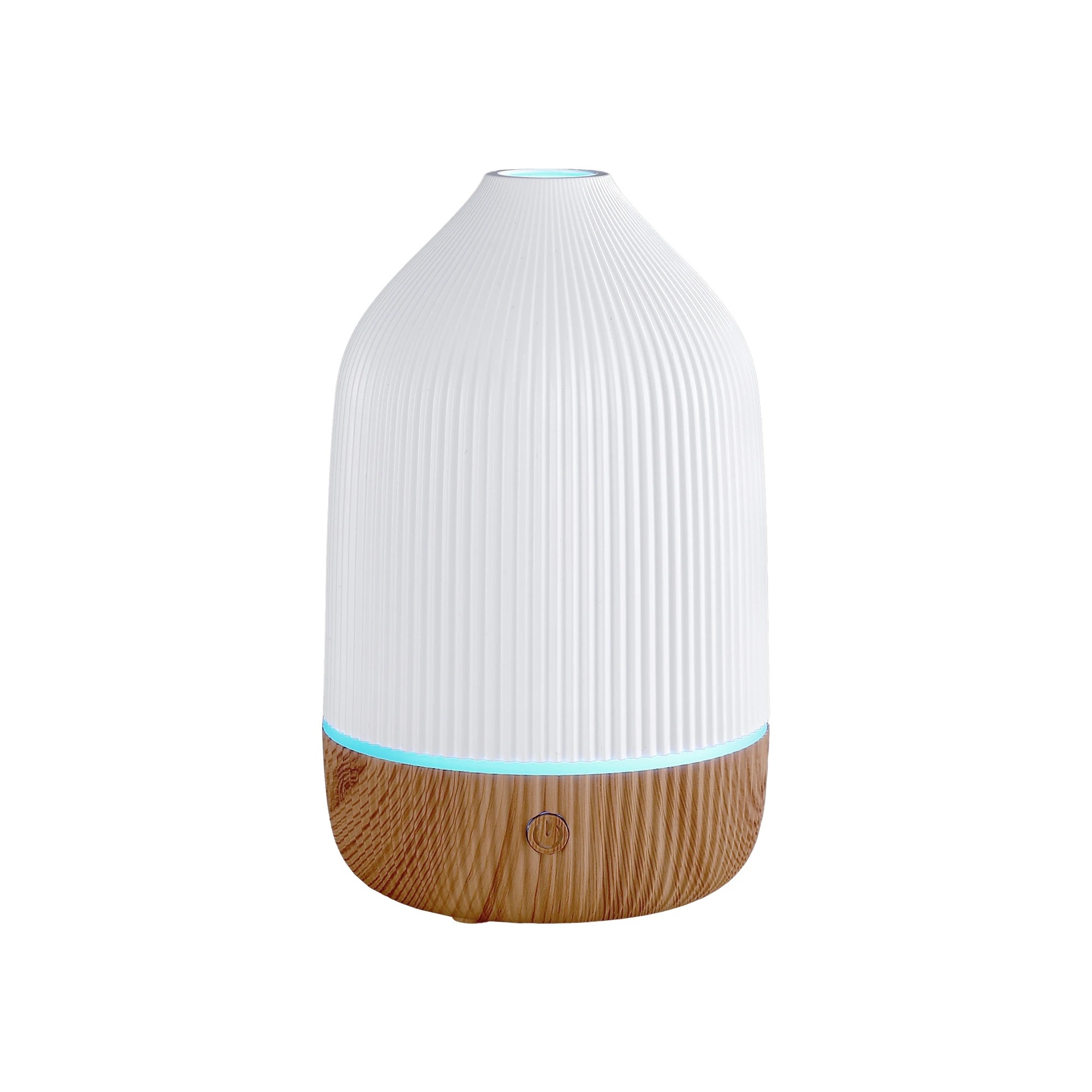 1 Devanti Ultrasonic Aroma Diffuser Aromatherapy 100ml LED Lights Iron Humidifier - Multi, 1 of 8