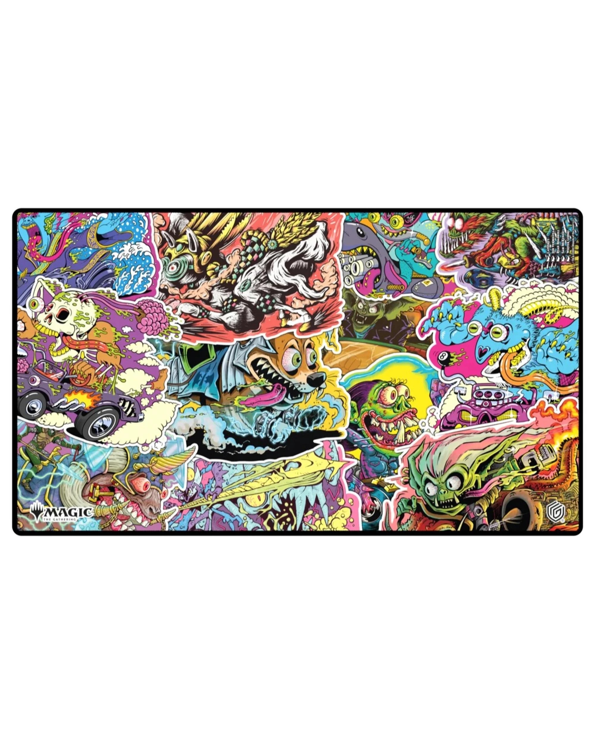 1 Ultimate Guard Magic The Gathering Aetherdrift Revved Up Racers Playmat - Multi, 1 of 6