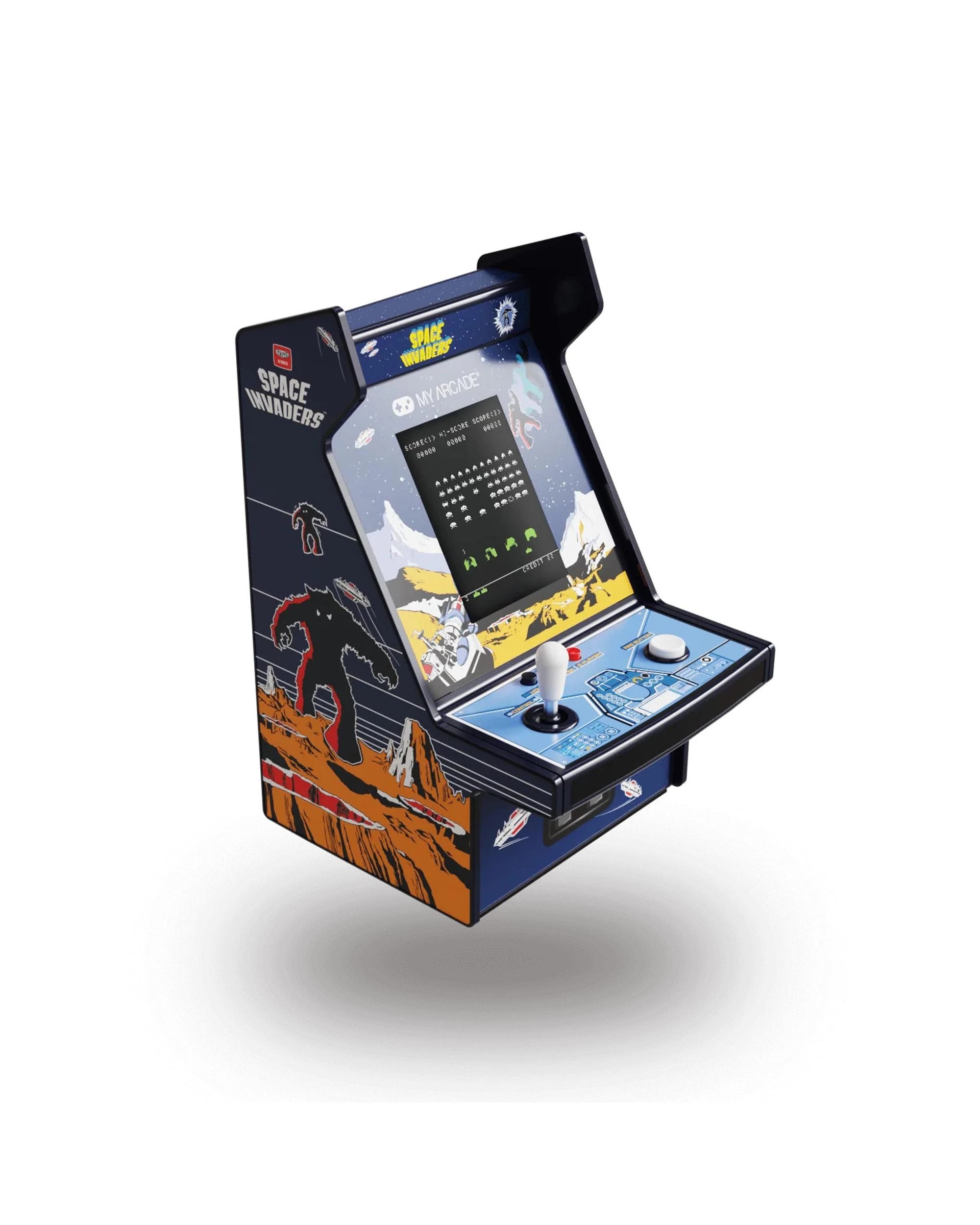 3 MyArcade Micro Player Pro Space Invaders Portable Retro Arcade Cabinet, 3 of 4