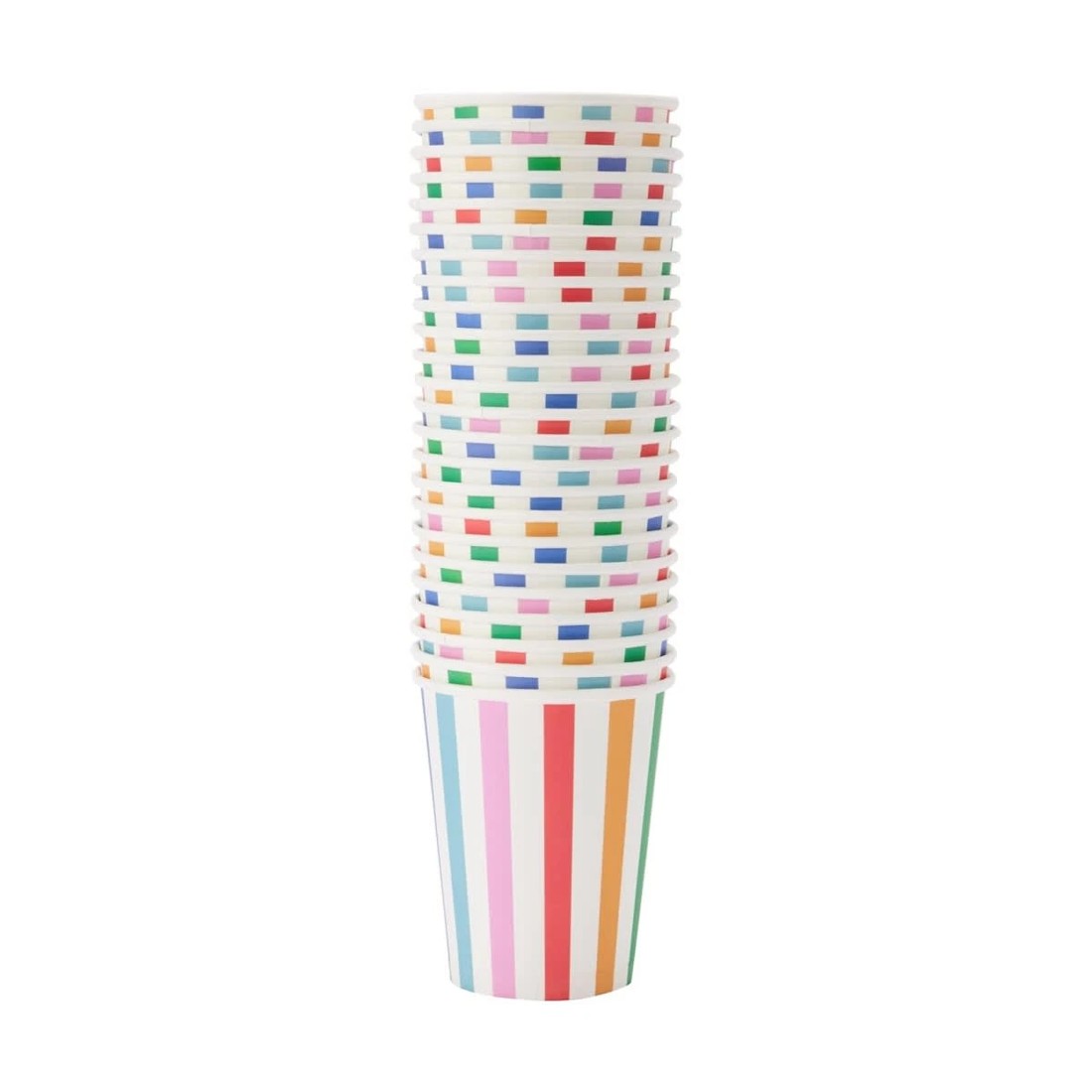 1 24 Pack Bright Paper Cups, 1 of 7