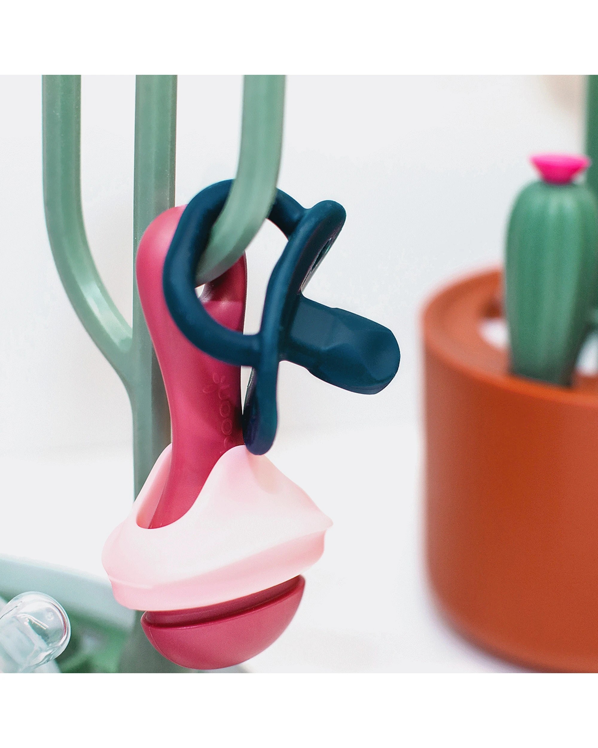 4 Boon Pulp Silicone Feeder Blush - Pink, 4 of 4