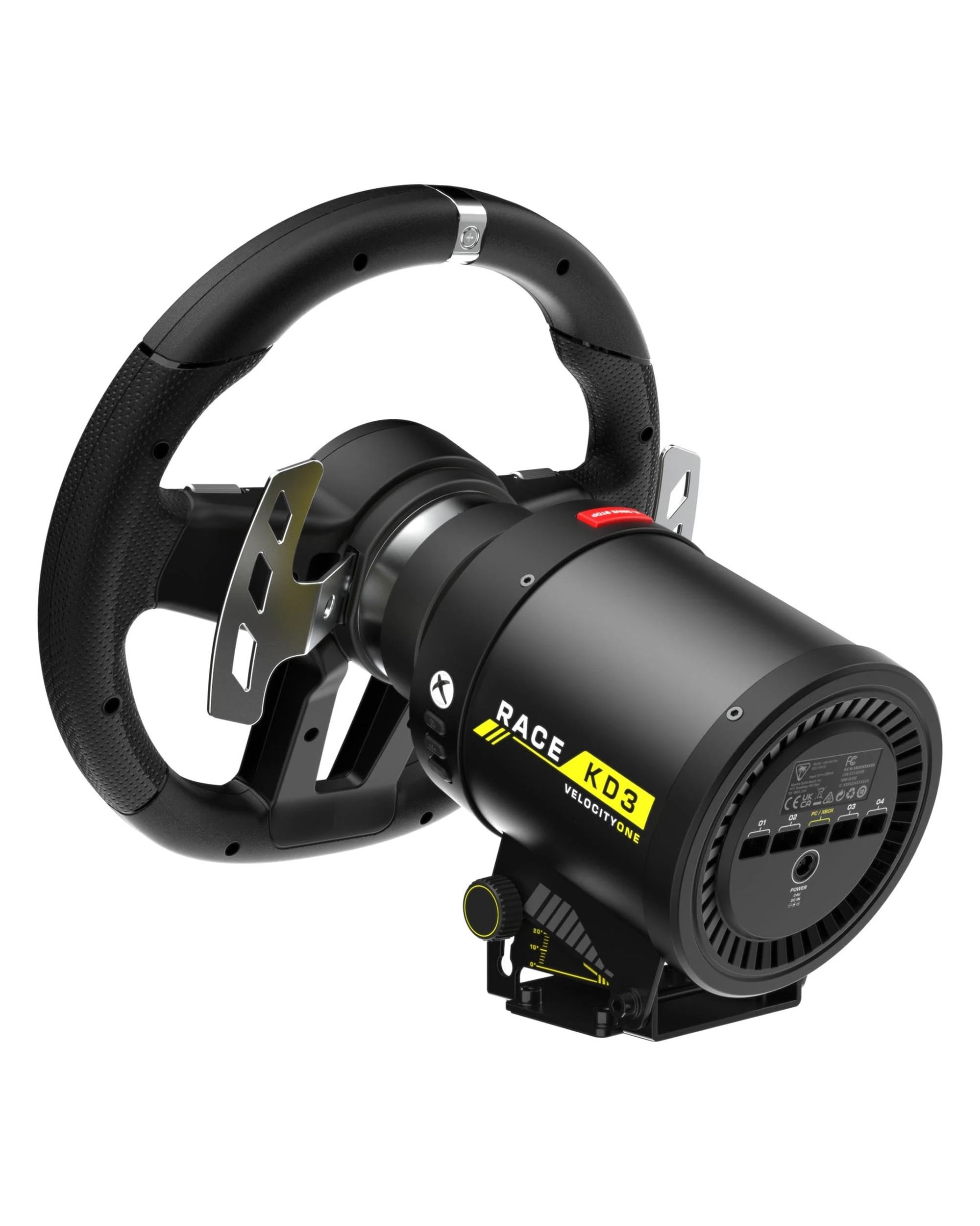 5 Turtle Beach VelocityOne Race KD3 Racing Wheel and Pedals, 5 of 10