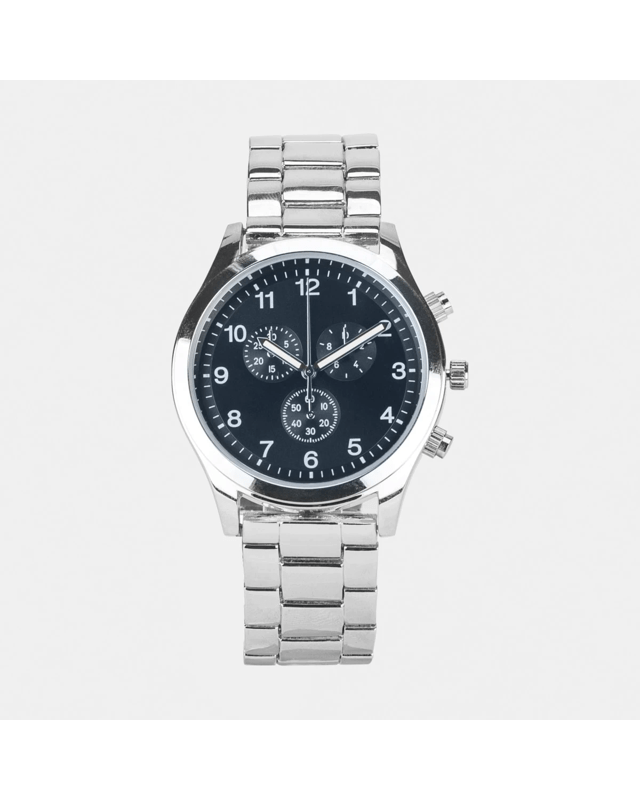 Analogue Metal Band Watch - Si