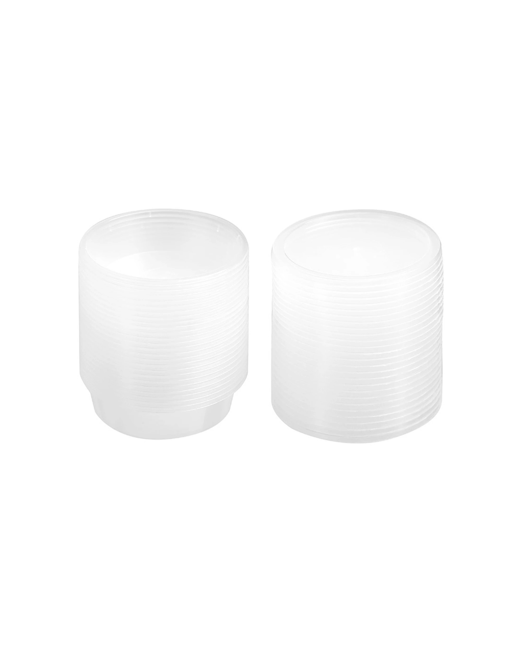 5 Lemon & Lime 200pc Reusable Sauce Container 50ml for Meal Prep Storage and Organisation Kit - Clear, 5 of 7