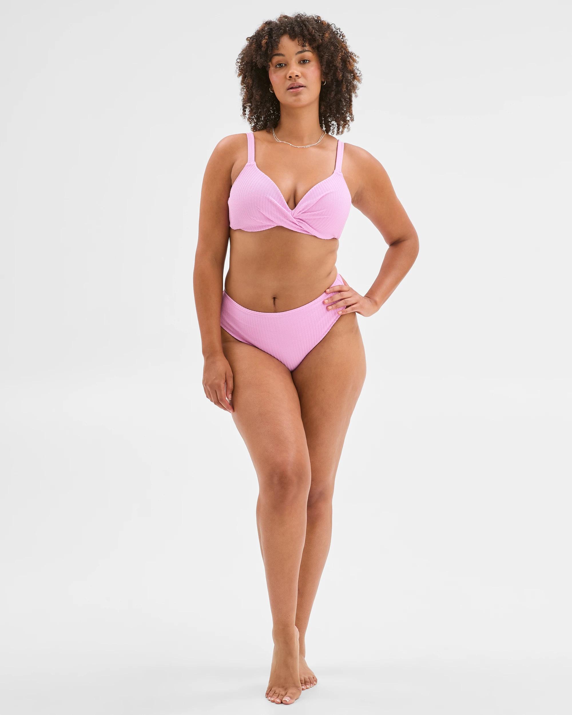 7 Target Woman Resort Crinkle High Waisted High Cut Bikini Briefs ORCHID, 7 of 9