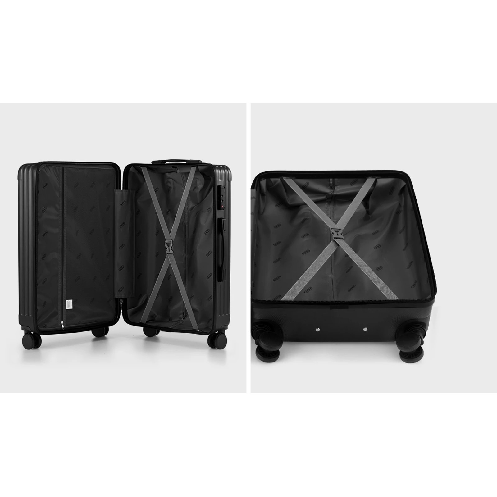 5 Mazam 28" Luggage Suitcase TSA Lock  ABS Case - Black, 5 of 9