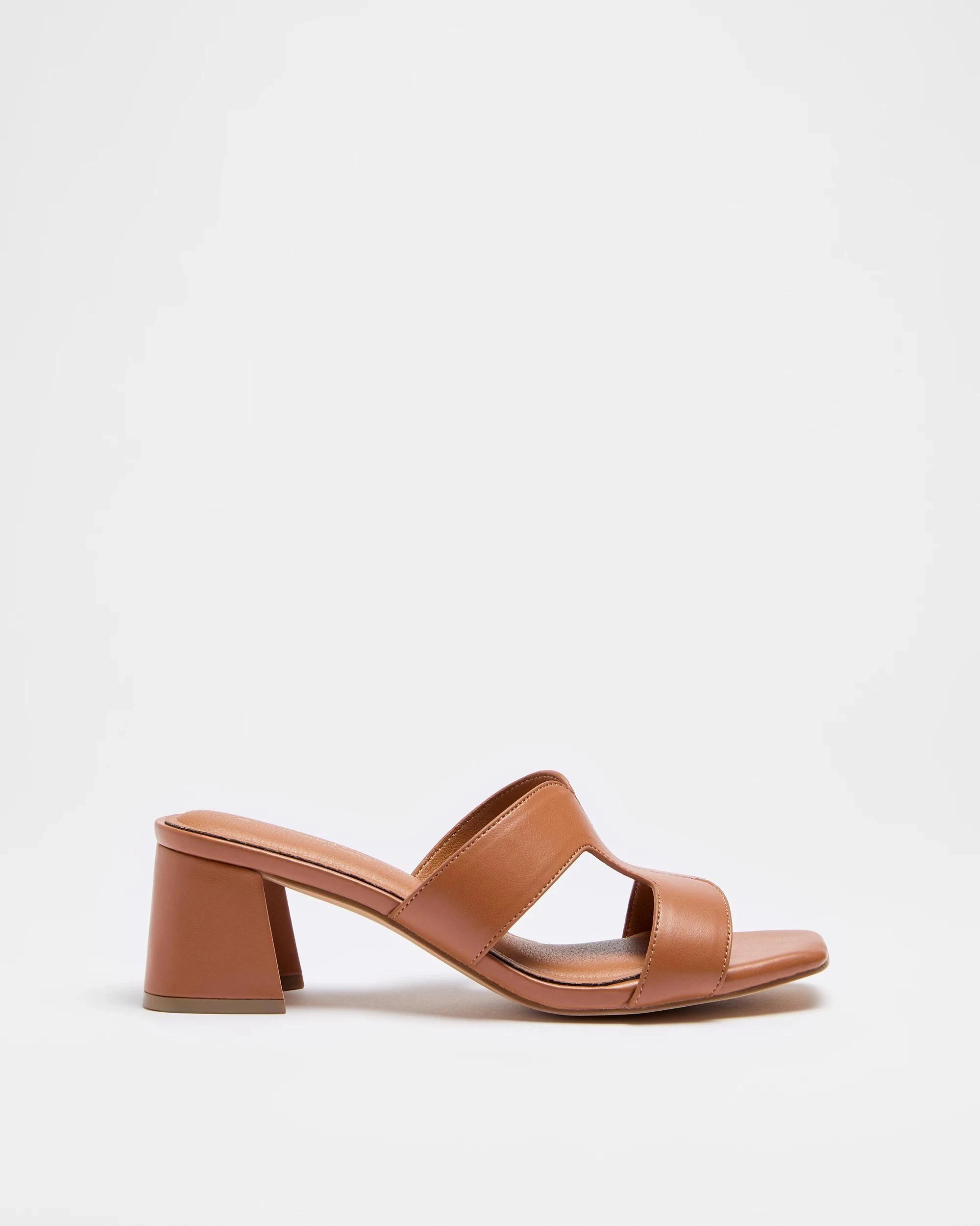 1 Target Woman Womens Mid Block Heel - Hanna TAN, 1 of 3