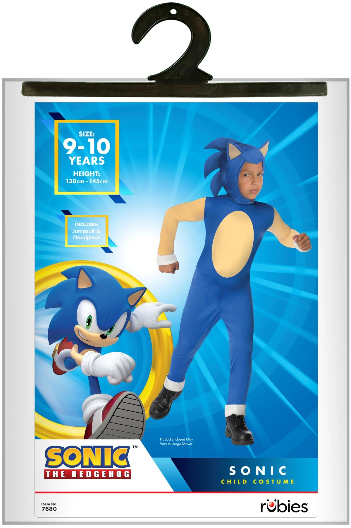 4 Sonic the Hedgehog Child Costume - Ages 9-10, 4 of 4