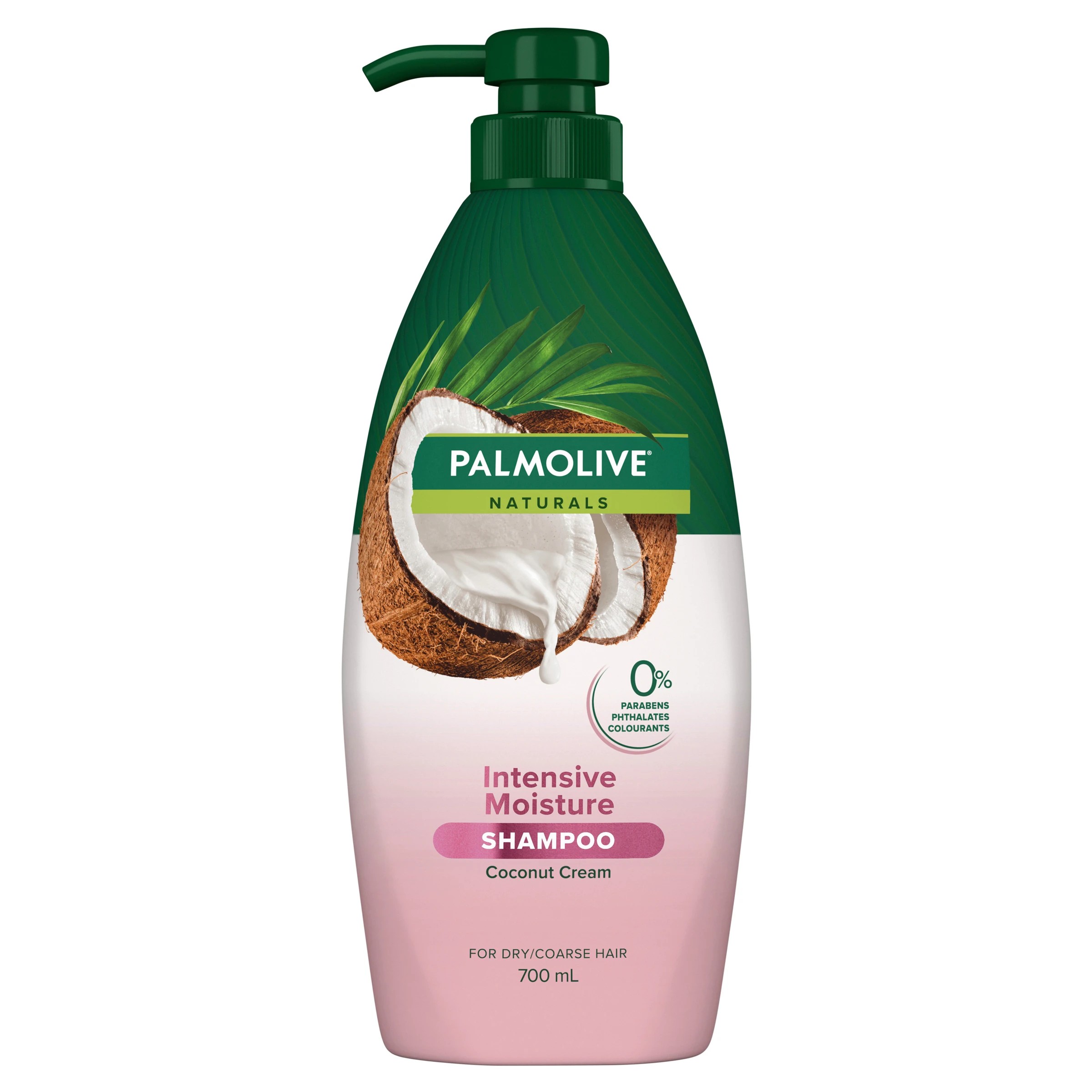 1 Palmolive Naturals Intensive Moisture Shampoo 700ml - Coconut Cream, 1 of 9