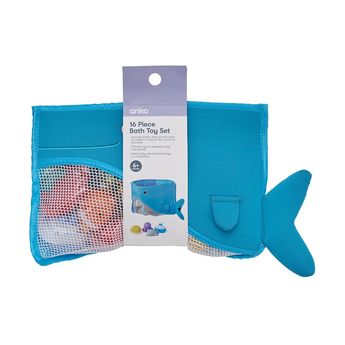 4 16 Piece Bath Toy Set, 4 of 5