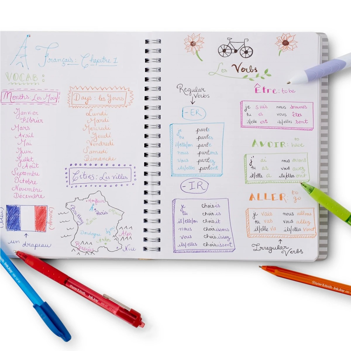 4 10 Pack Paper Mate InkJoy 100ST Ballpoint Pens, 4 of 7