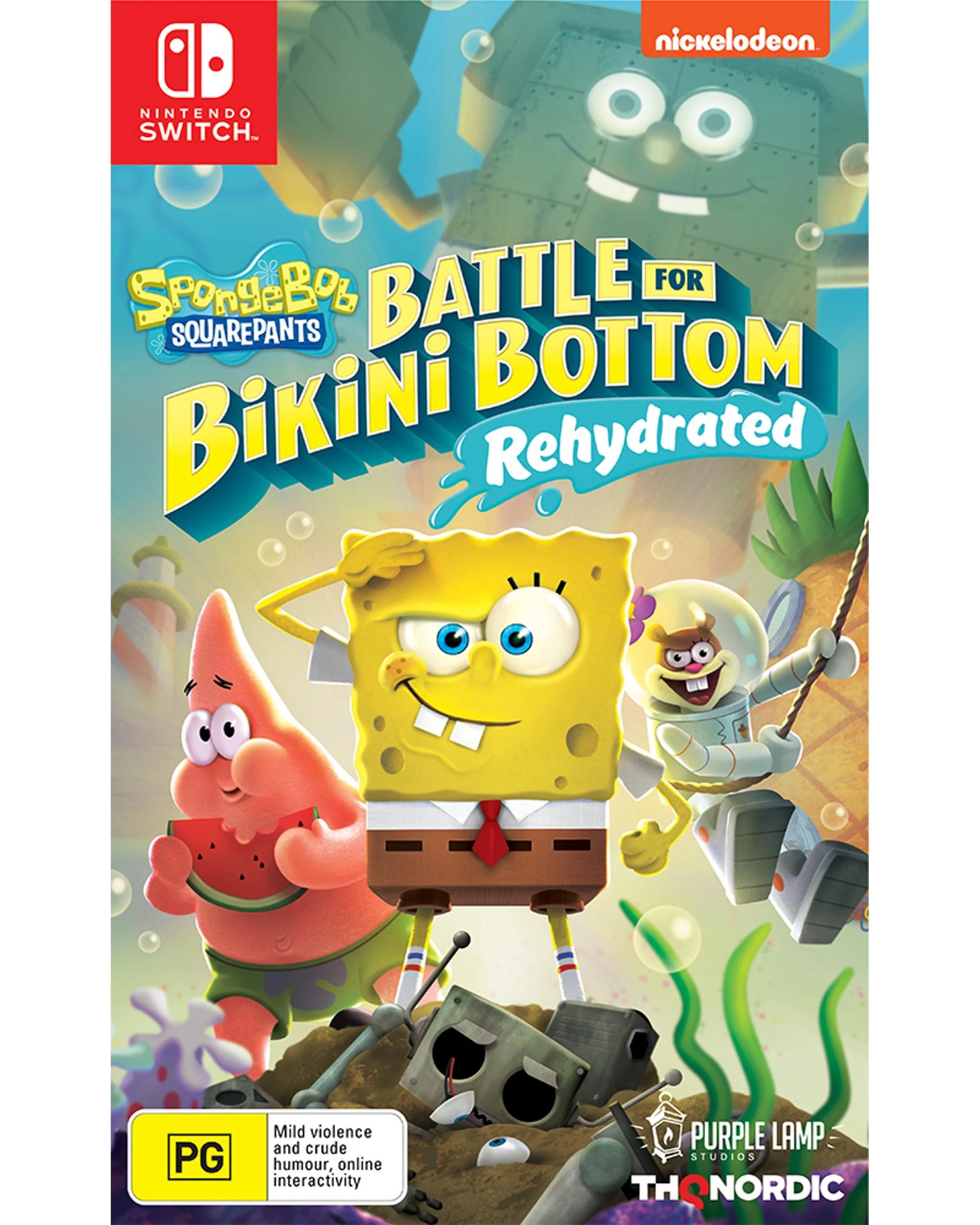 1 Spongebob Squarepants Battle for Bikini Bottom Re-hydrated - Switch, 1 of 6