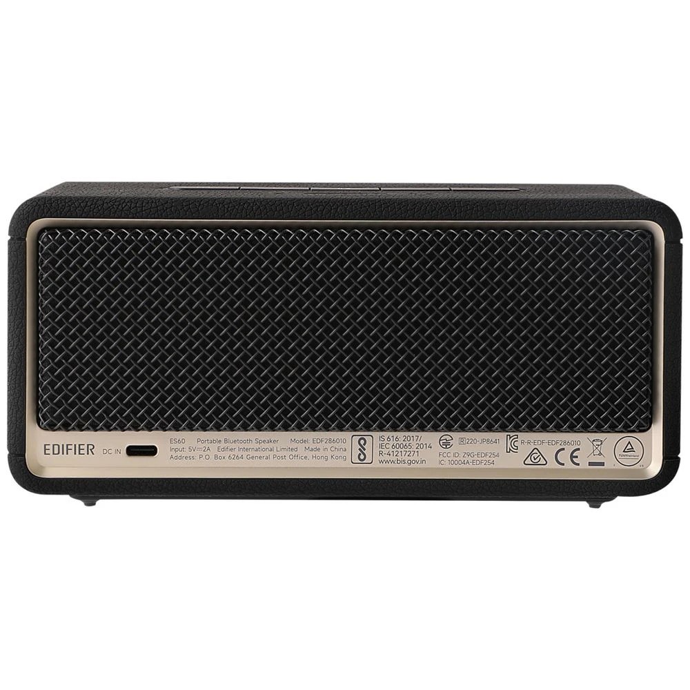 5 EDIFIER ES60 Portable Bluetooth Speaker Black, 5 of 8