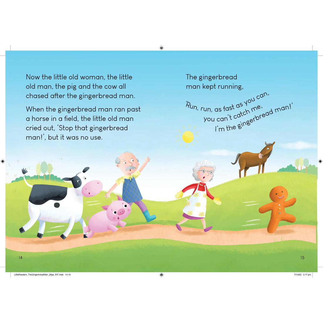 2 Little Readers: The Gingerbread Man by Hannah Wood - Book, 2 of 2