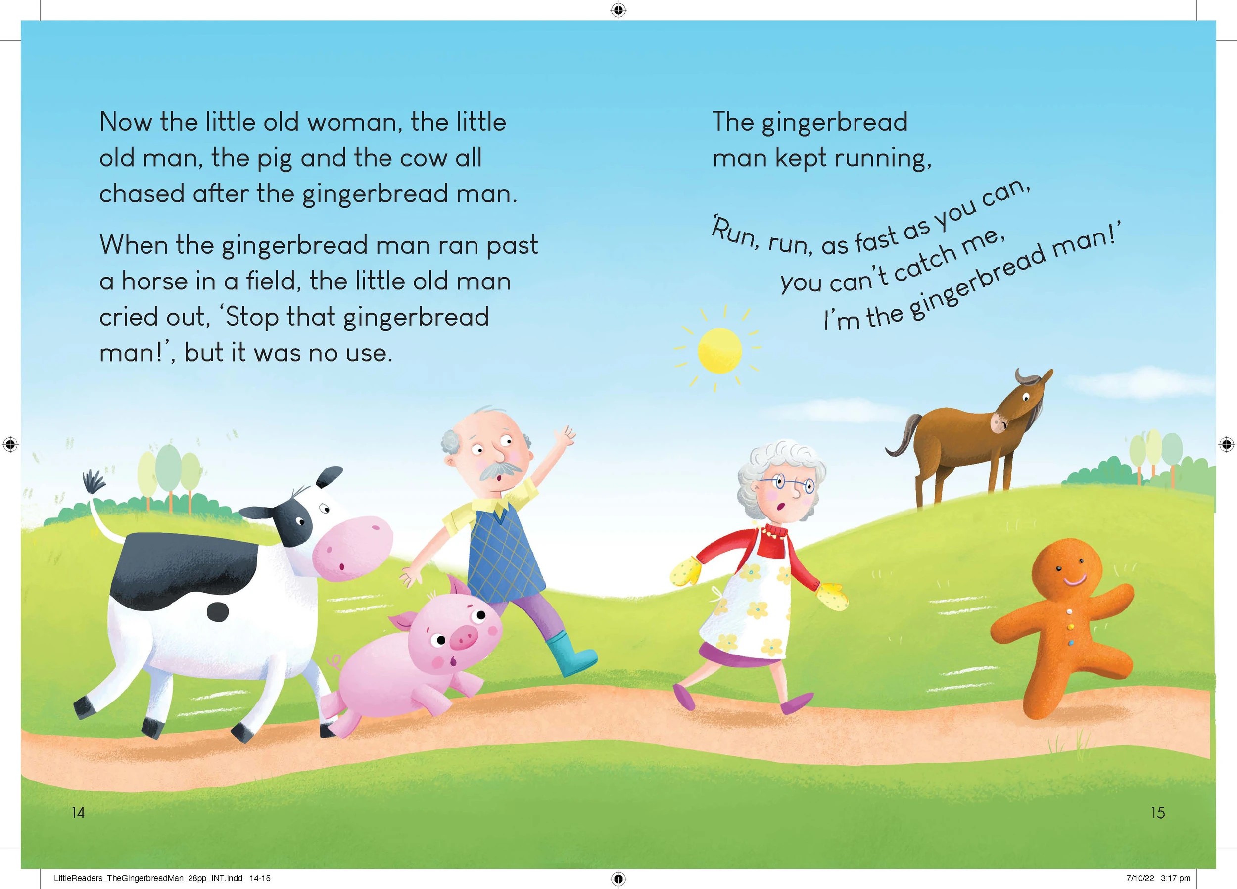 2 Little Readers: The Gingerbread Man by Hannah Wood - Book, 2 of 2