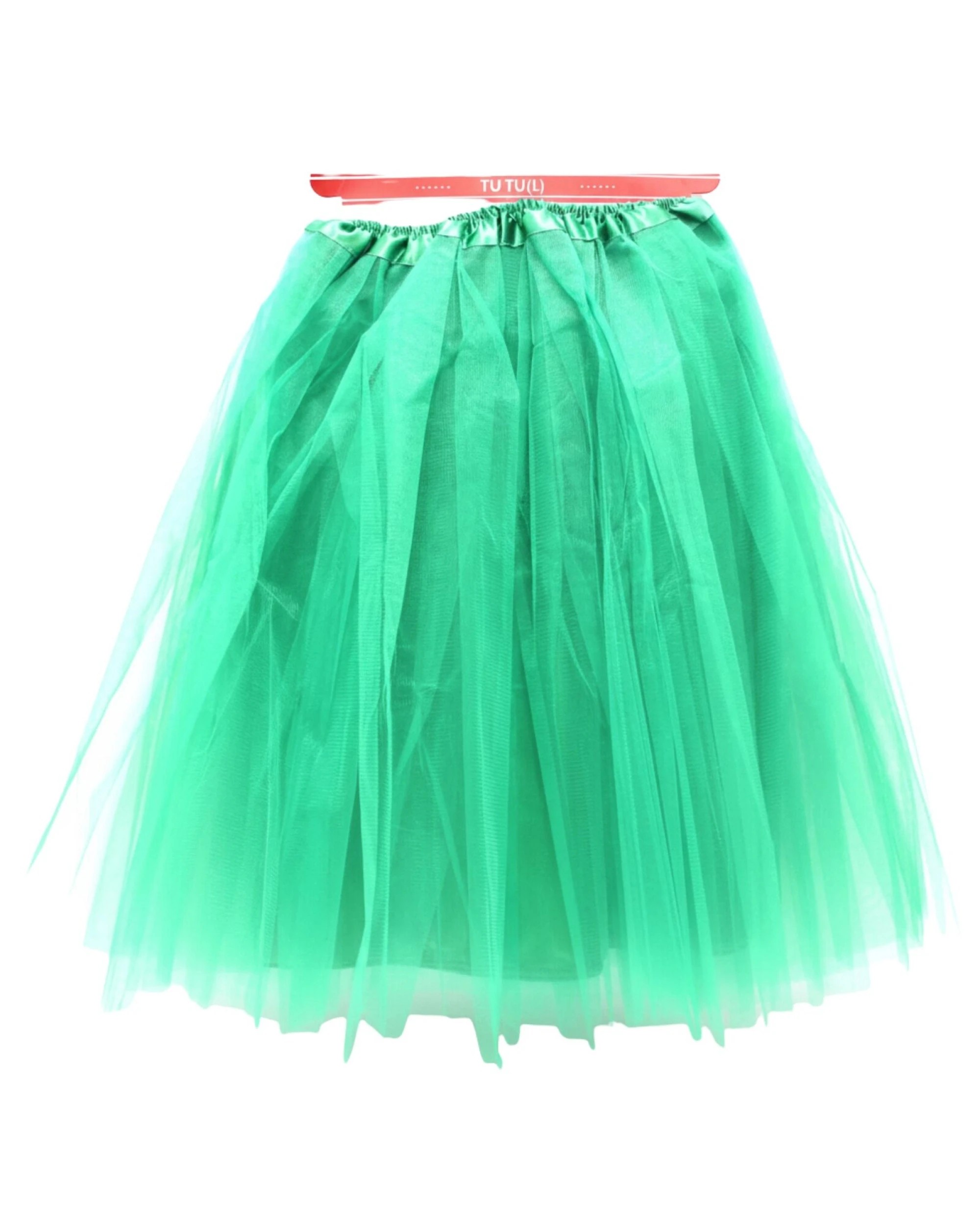 1 BR Costumes Ballerina Tutu with Tulle for Costumes and Dance Events - L - Green, 1 of 1
