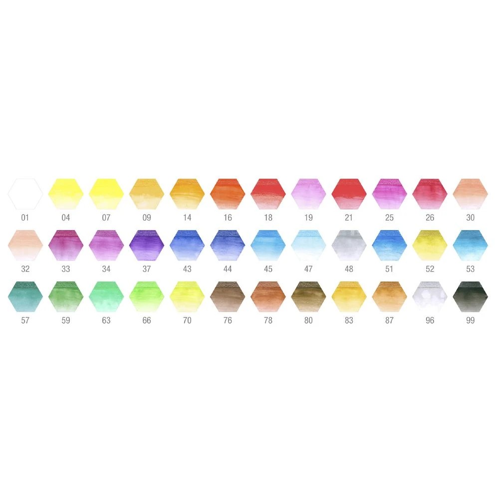 3 Faber-Castell Watercolour Hexagonal Pencils 36 Pack, 3 of 3